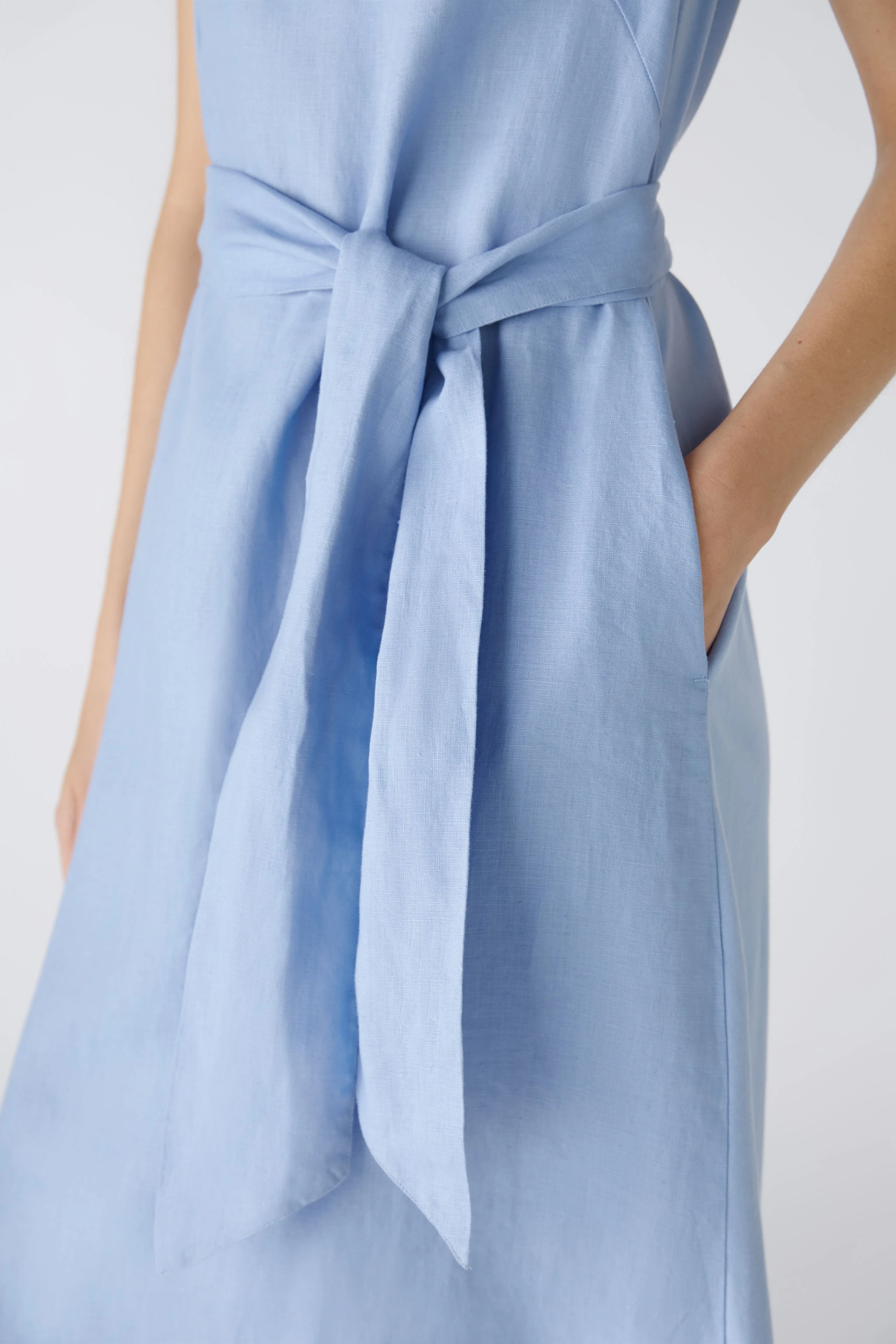 Bild 5 von Midikleid - light blue in light blue | Oui