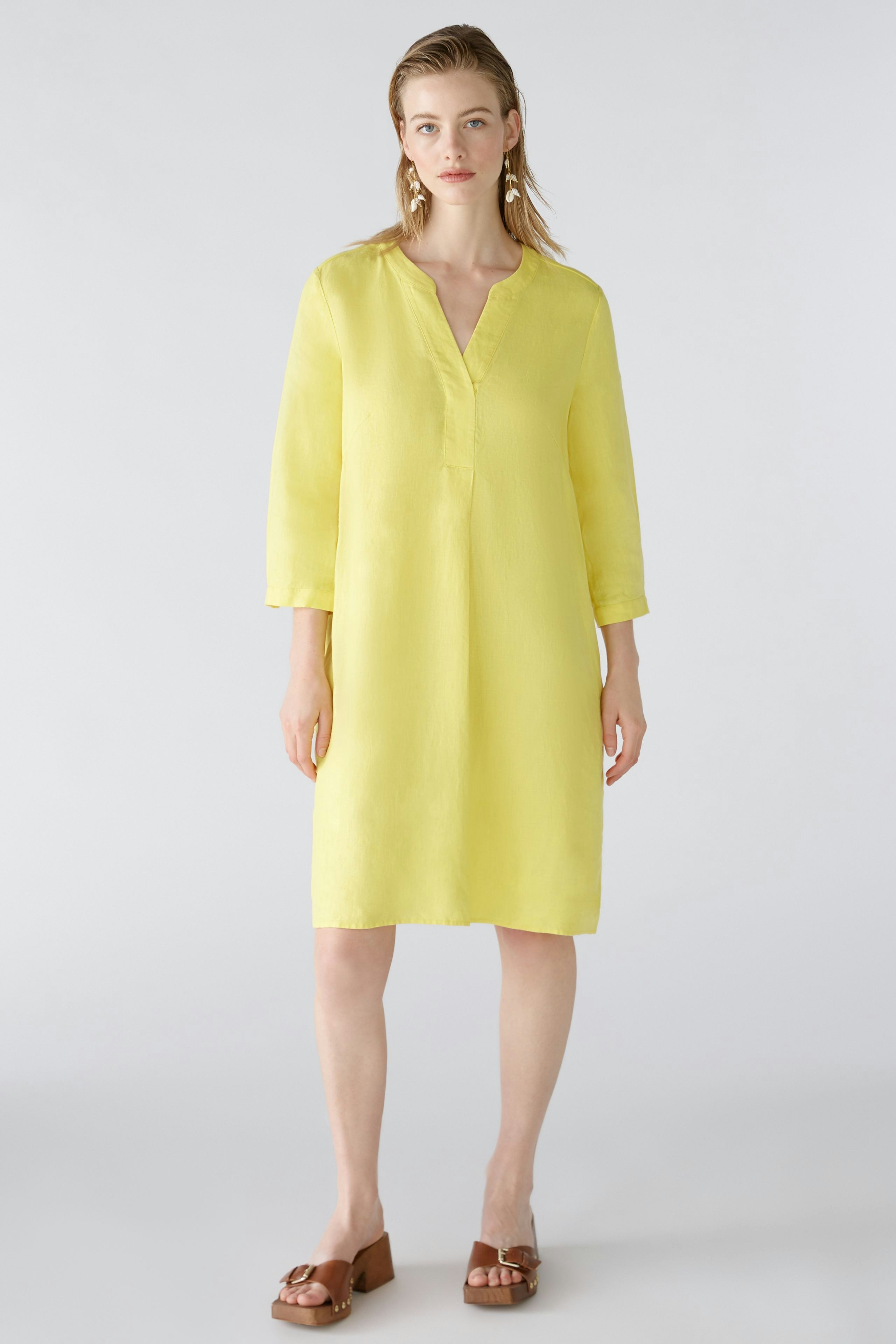 Bild 1 von A-line dress - yellow in yellow | Oui