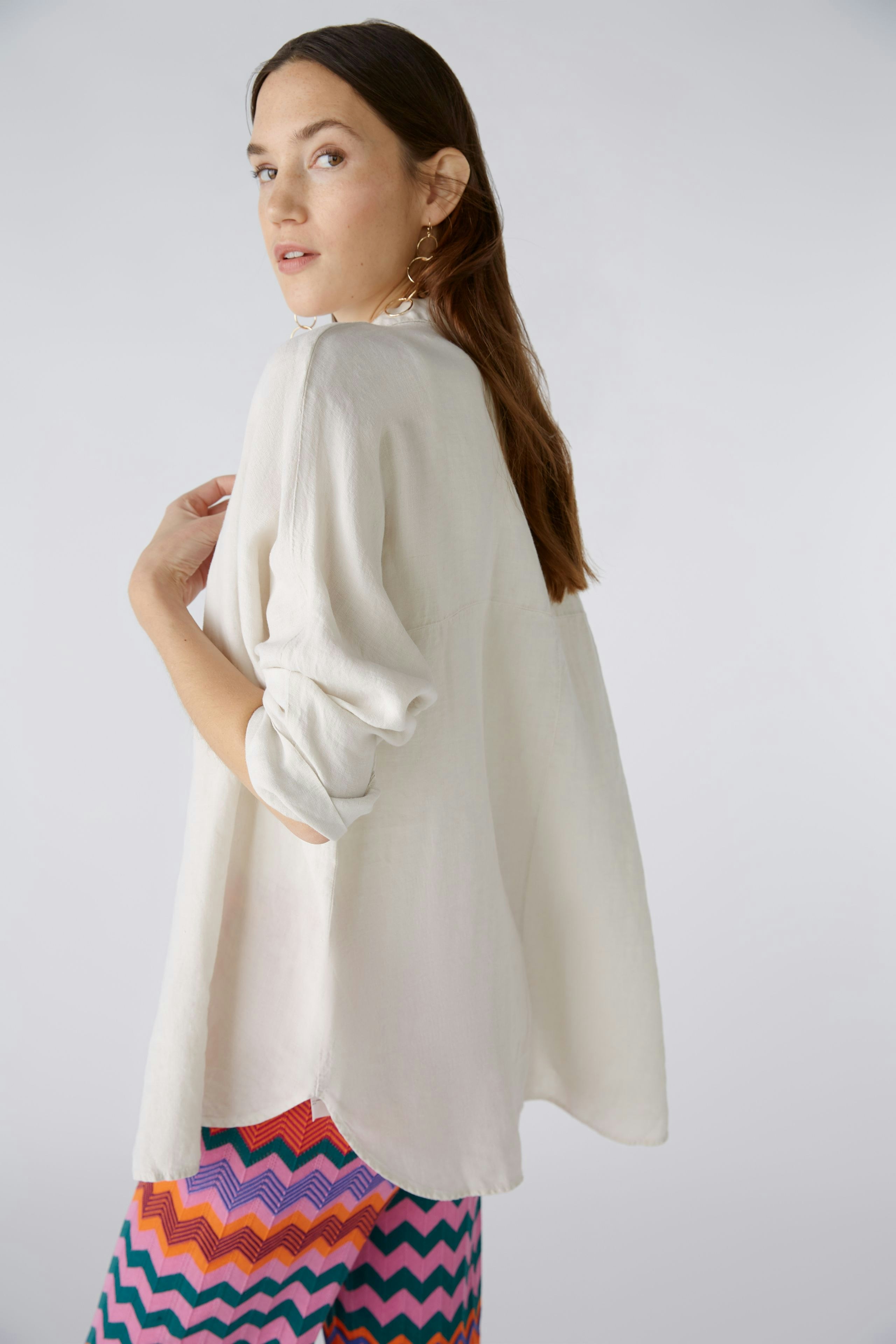 Bild 6 von Hemdbluse - light stone in light stone | Oui