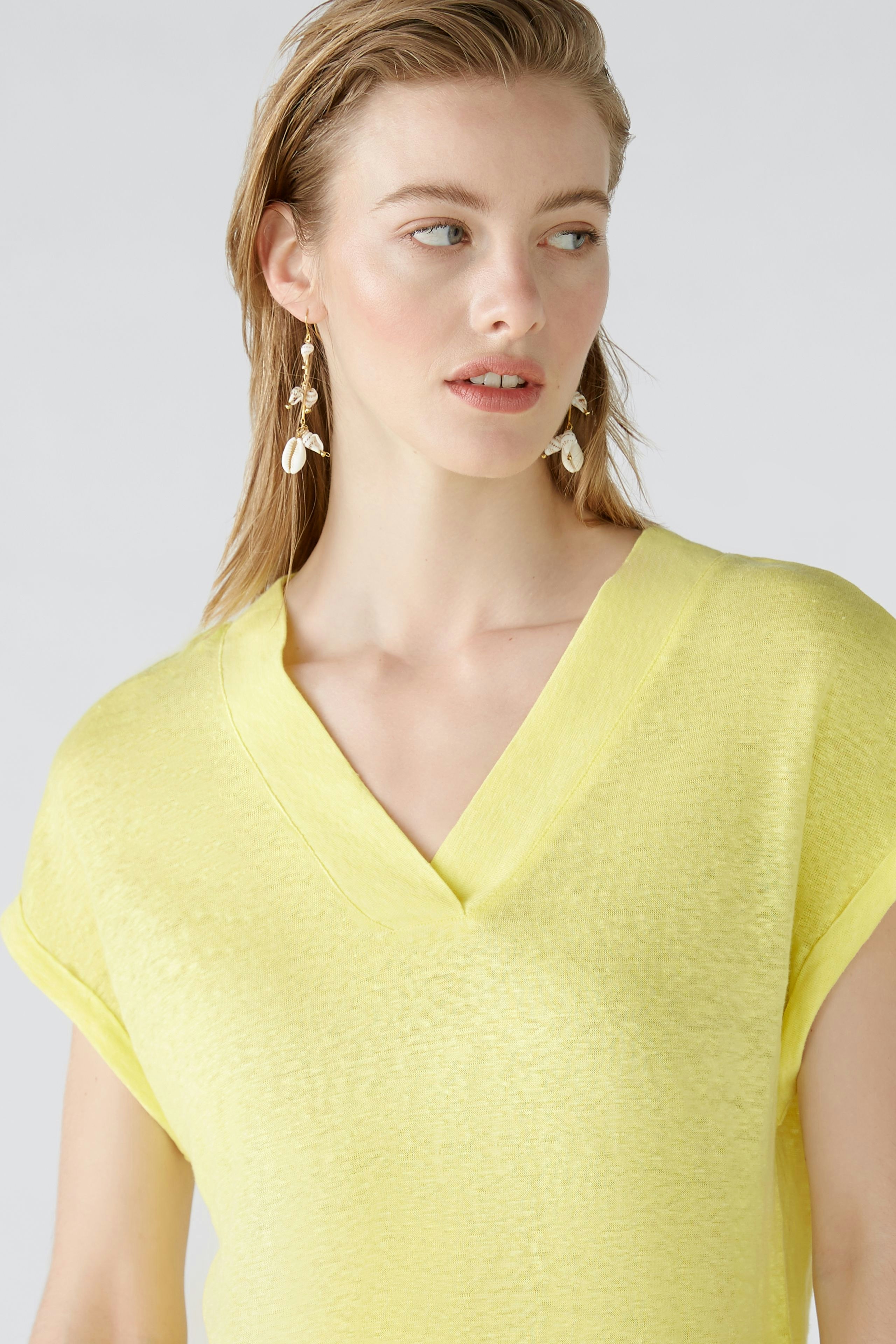 Bild 4 von T-shirt - yellow in yellow | Oui