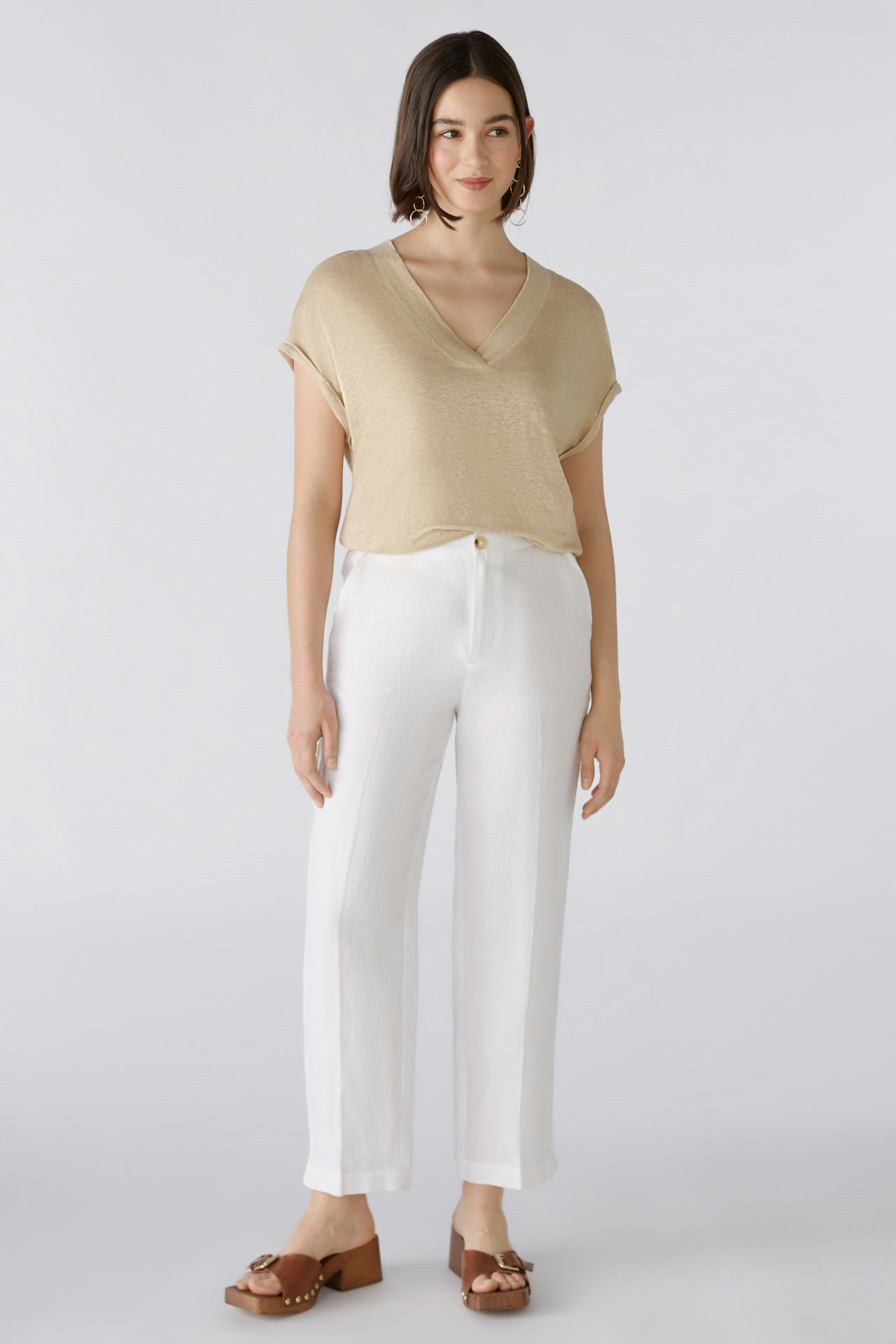 Bild 2 von T-shirt - light stone in light stone | Oui