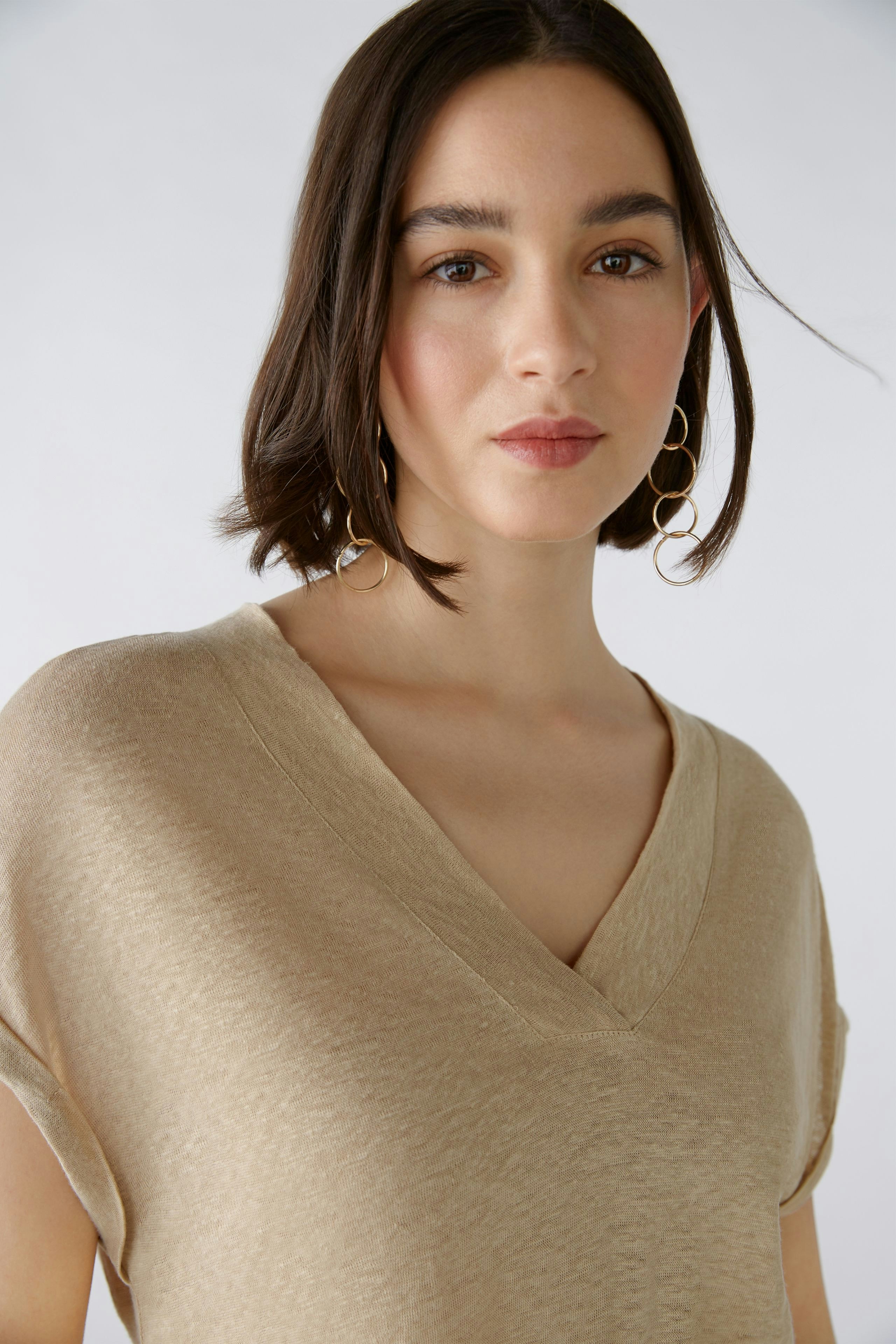 Bild 1 von T-shirt - light stone in light stone | Oui