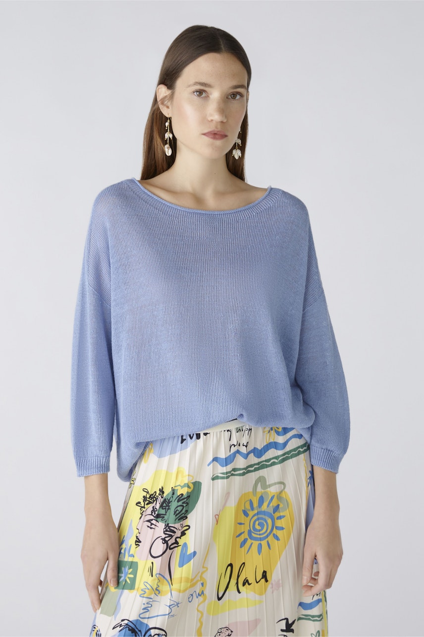 Bild 3 von Pullover - light blue in light blue | Oui