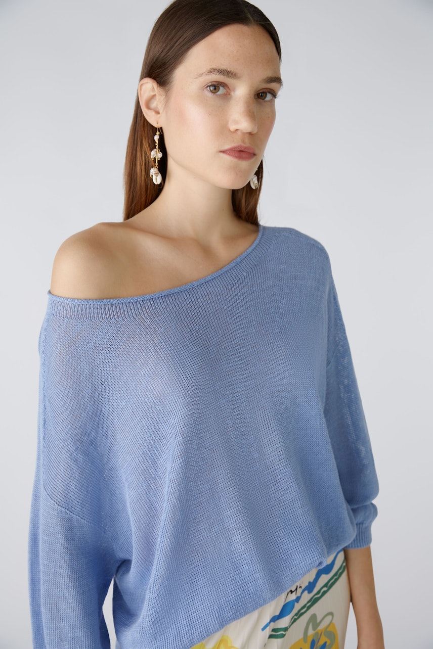 Bild 1 von Pullover - light blue in light blue | Oui