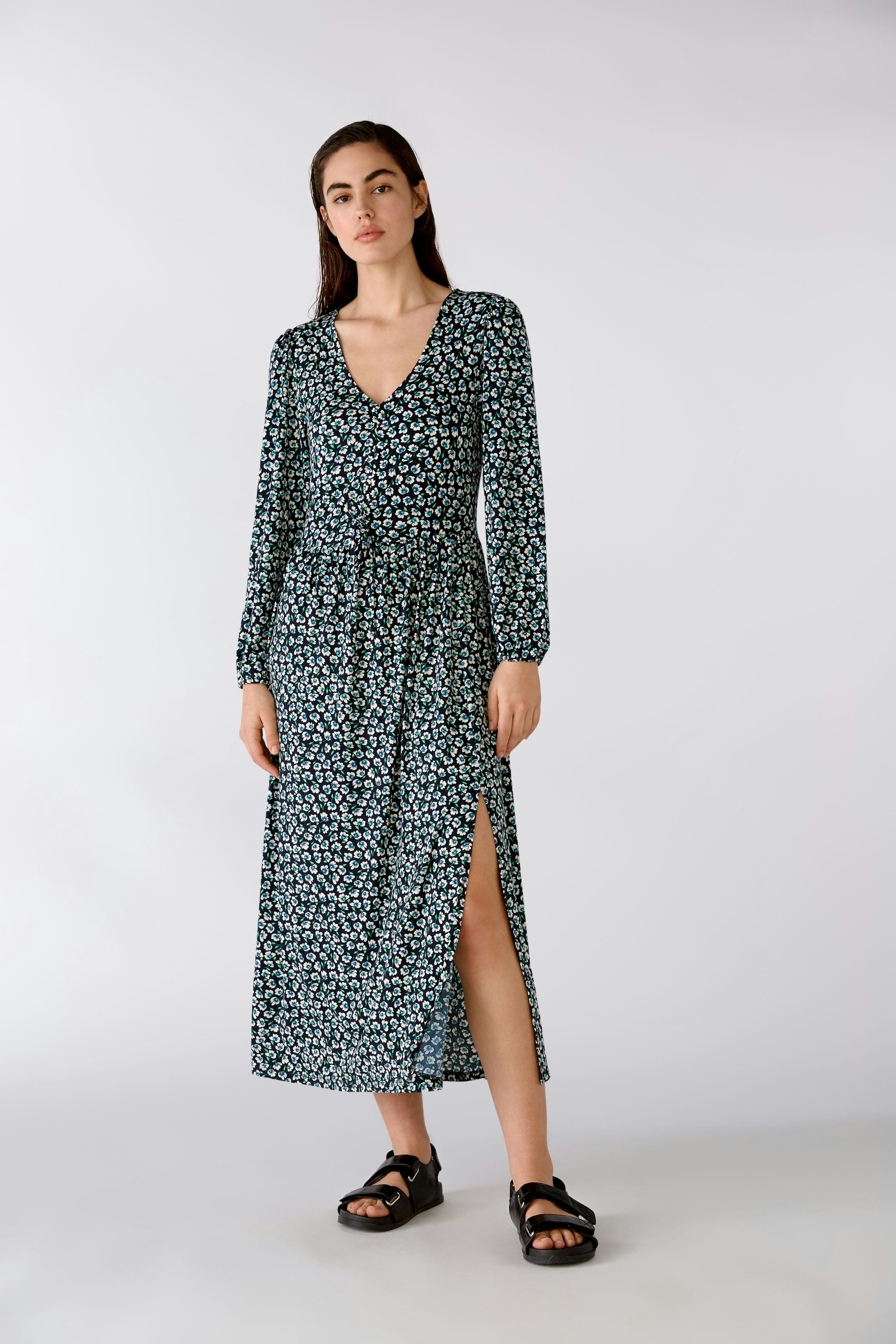 Bild 2 von Midi dress - dark blue white in dark blue white | Oui