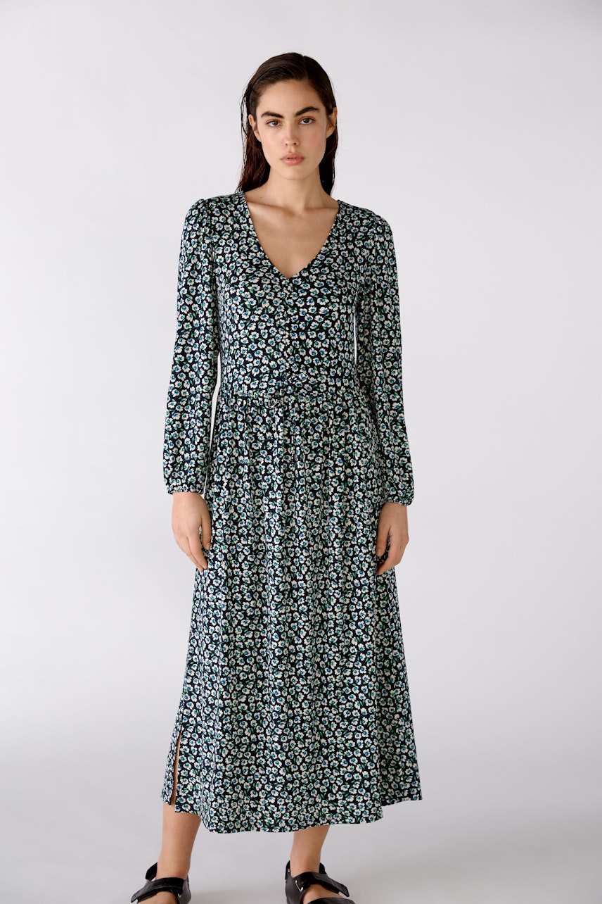 Bild 3 von Midi dress - dark blue white in dark blue white | Oui