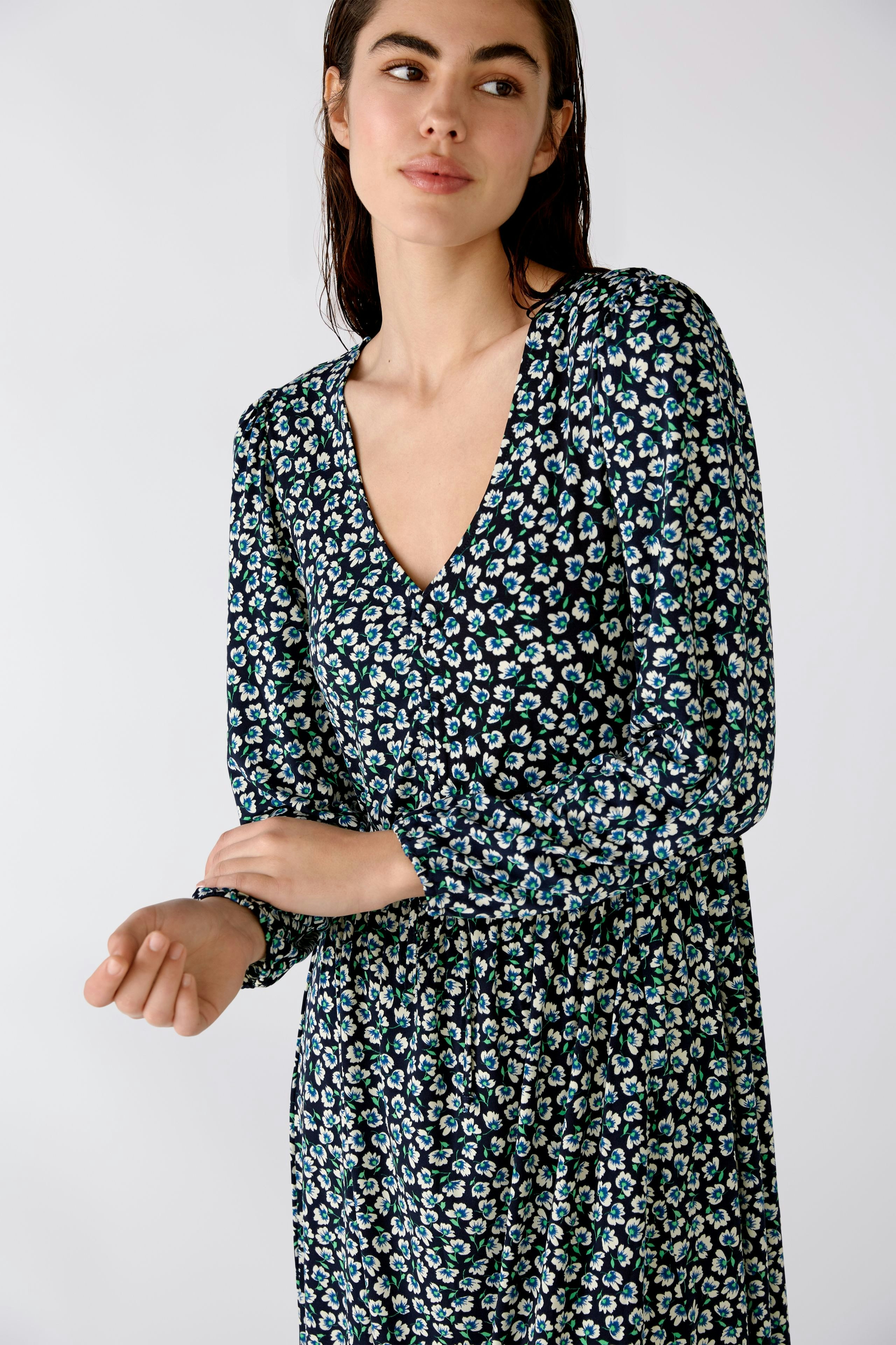 Bild 5 von Midi dress - dark blue white in dark blue white | Oui