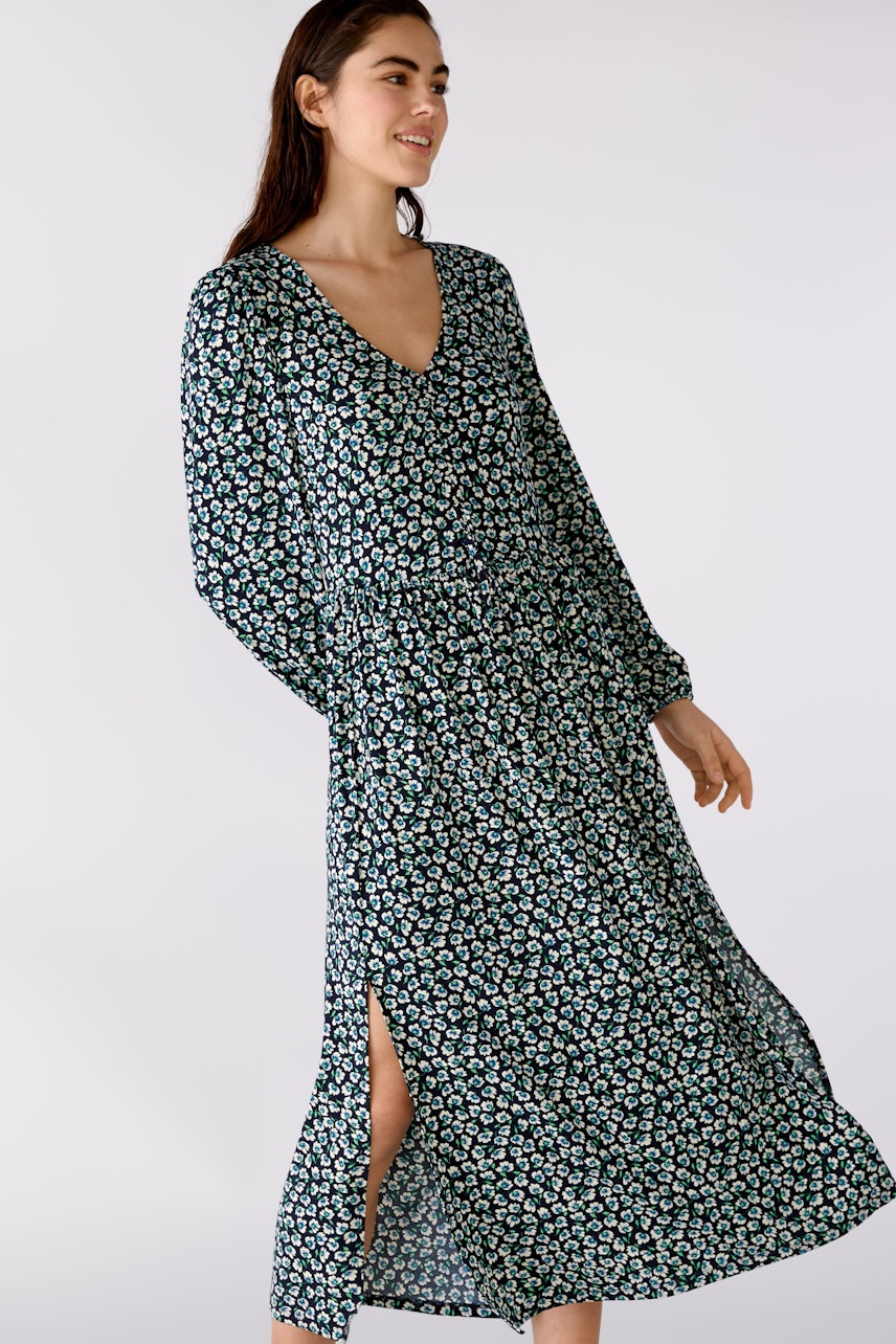 Bild 6 von Midi dress - dark blue white in dark blue white | Oui