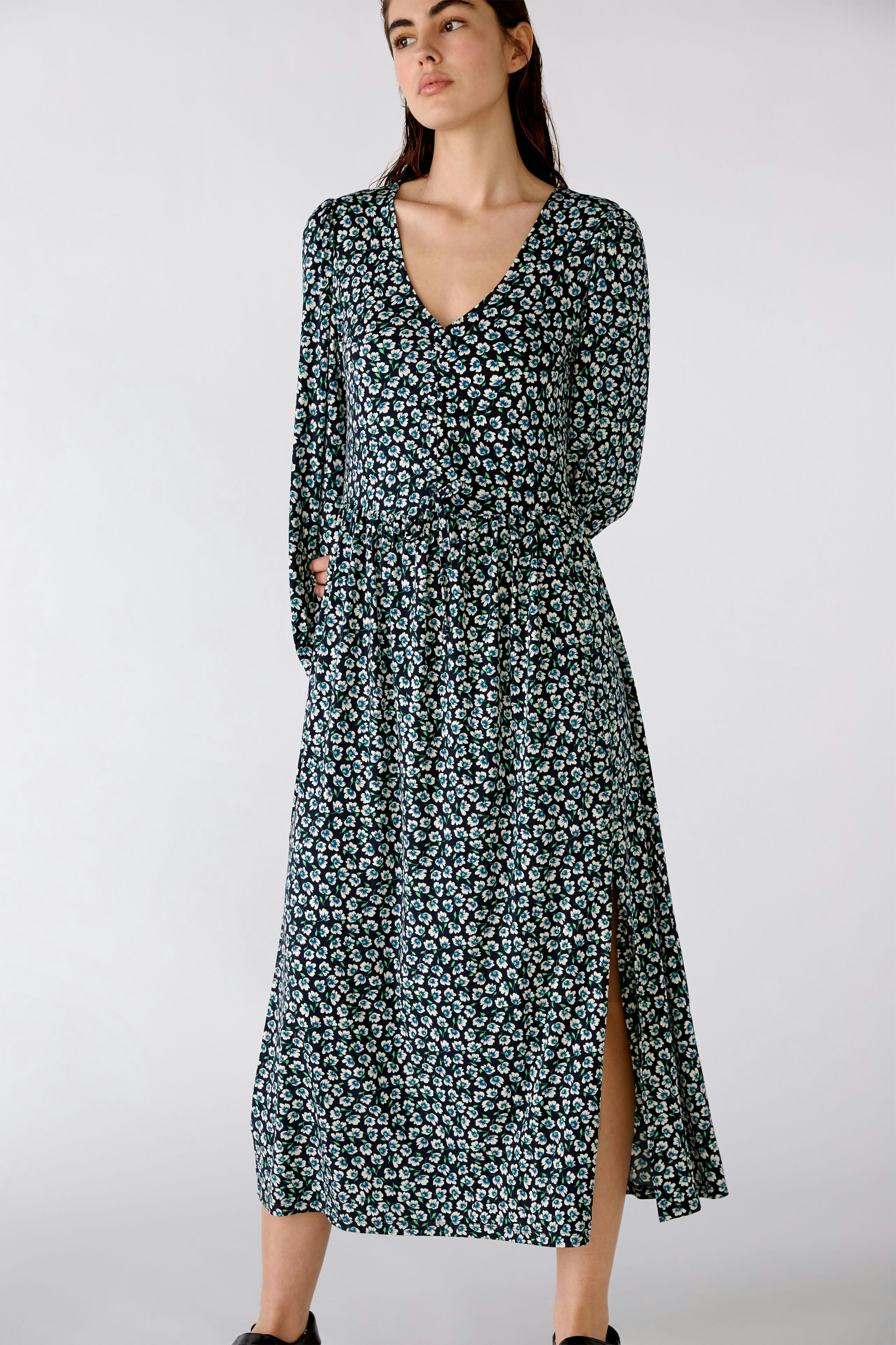 Bild 7 von Midi dress - dark blue white in dark blue white | Oui