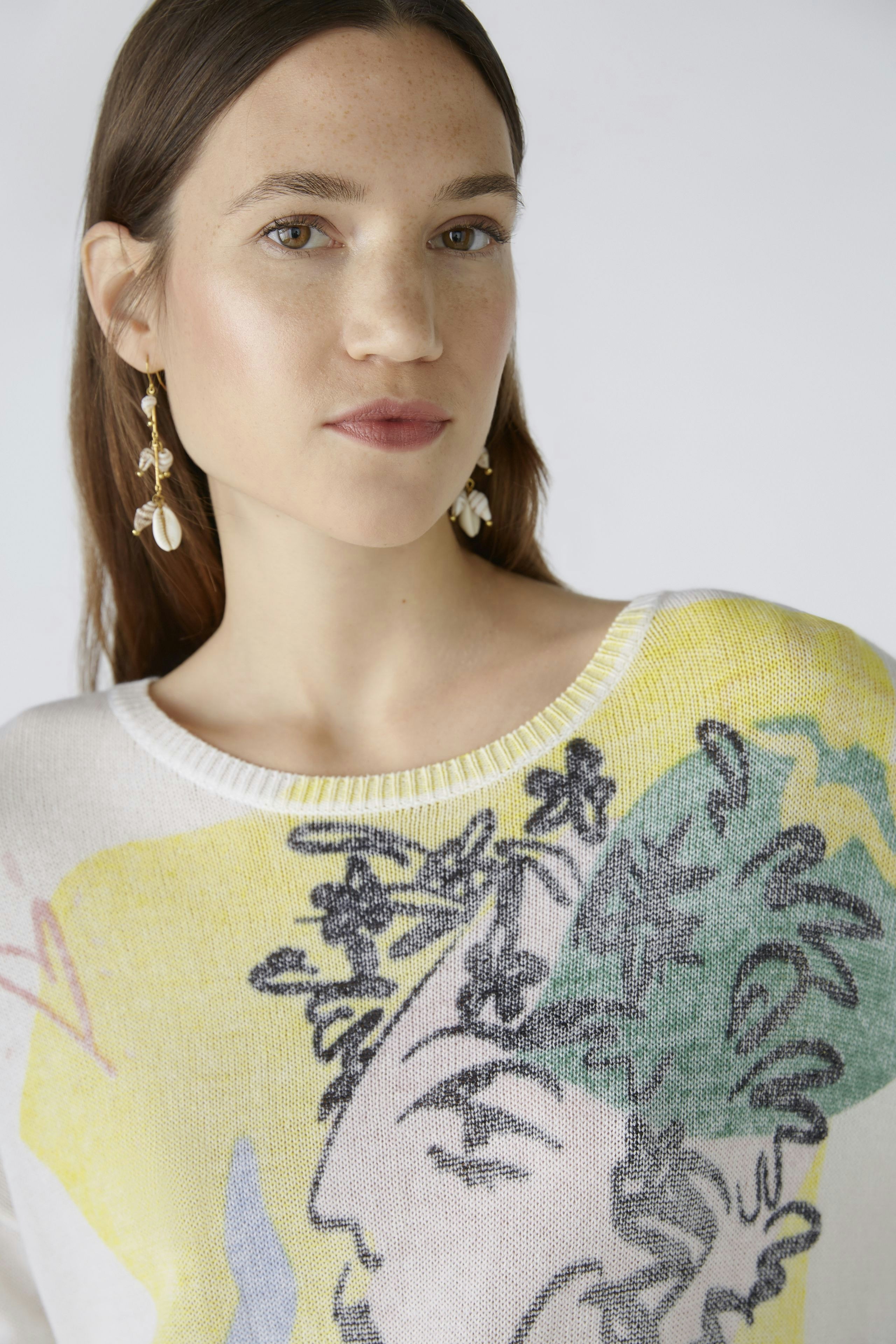 Bild 4 von Pullover - white yellow in white yellow | Oui