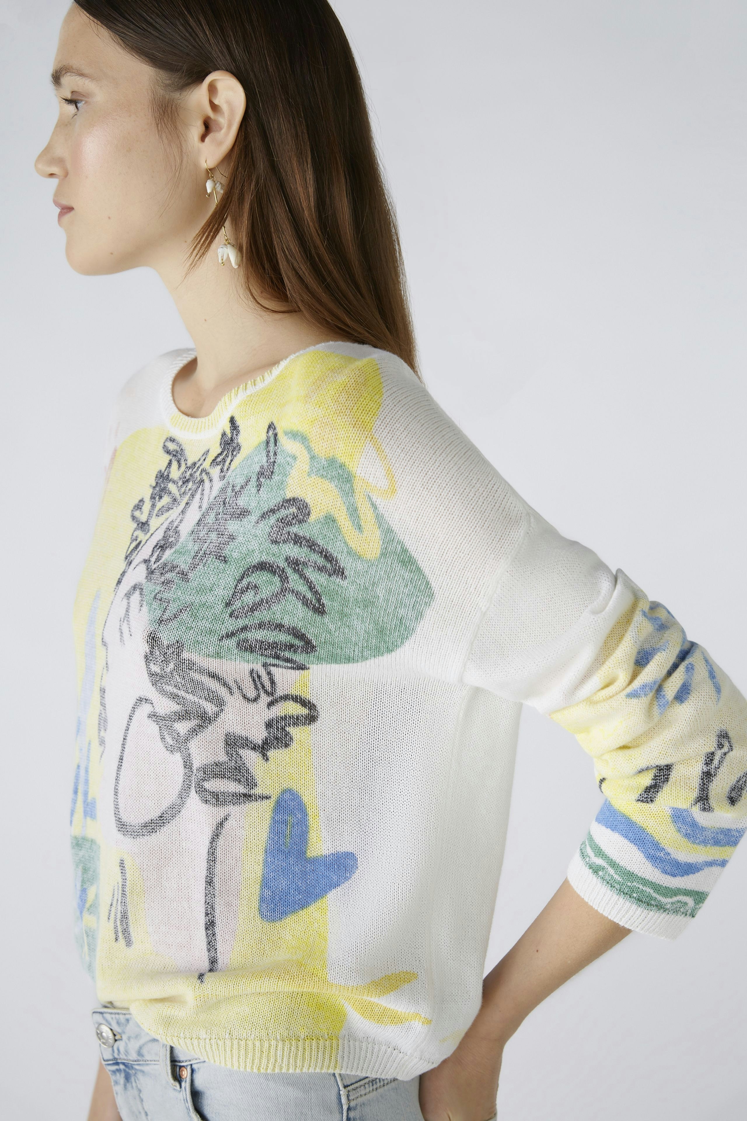 Bild 6 von Pullover - white yellow in white yellow | Oui