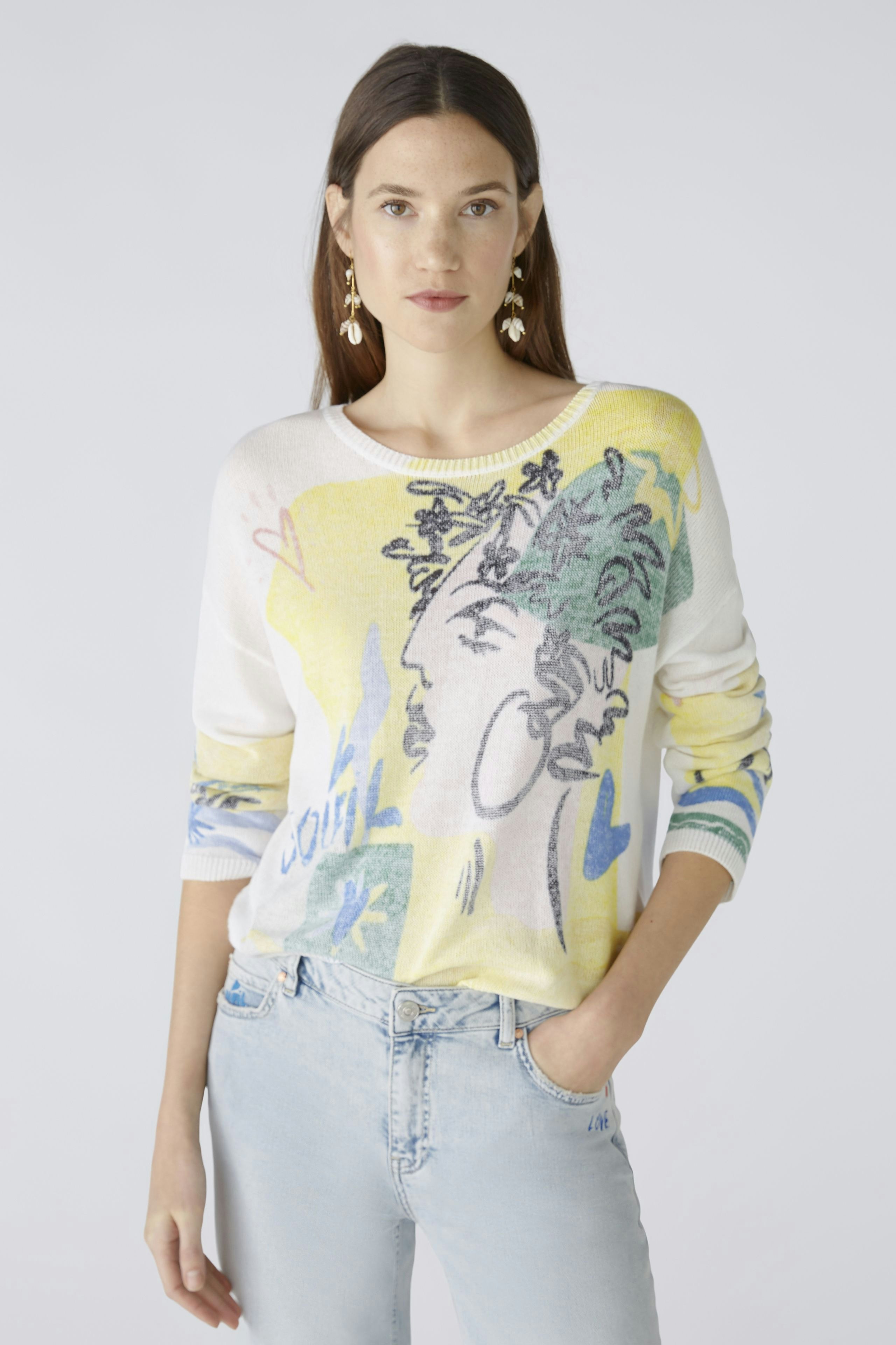 Bild 1 von Pullover - white yellow in white yellow | Oui