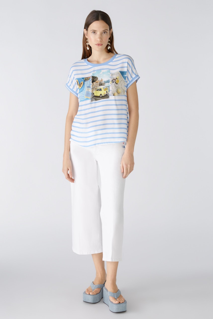 Bild 1 von Blusenshirt - offwhite blue in offwhite blue | Oui