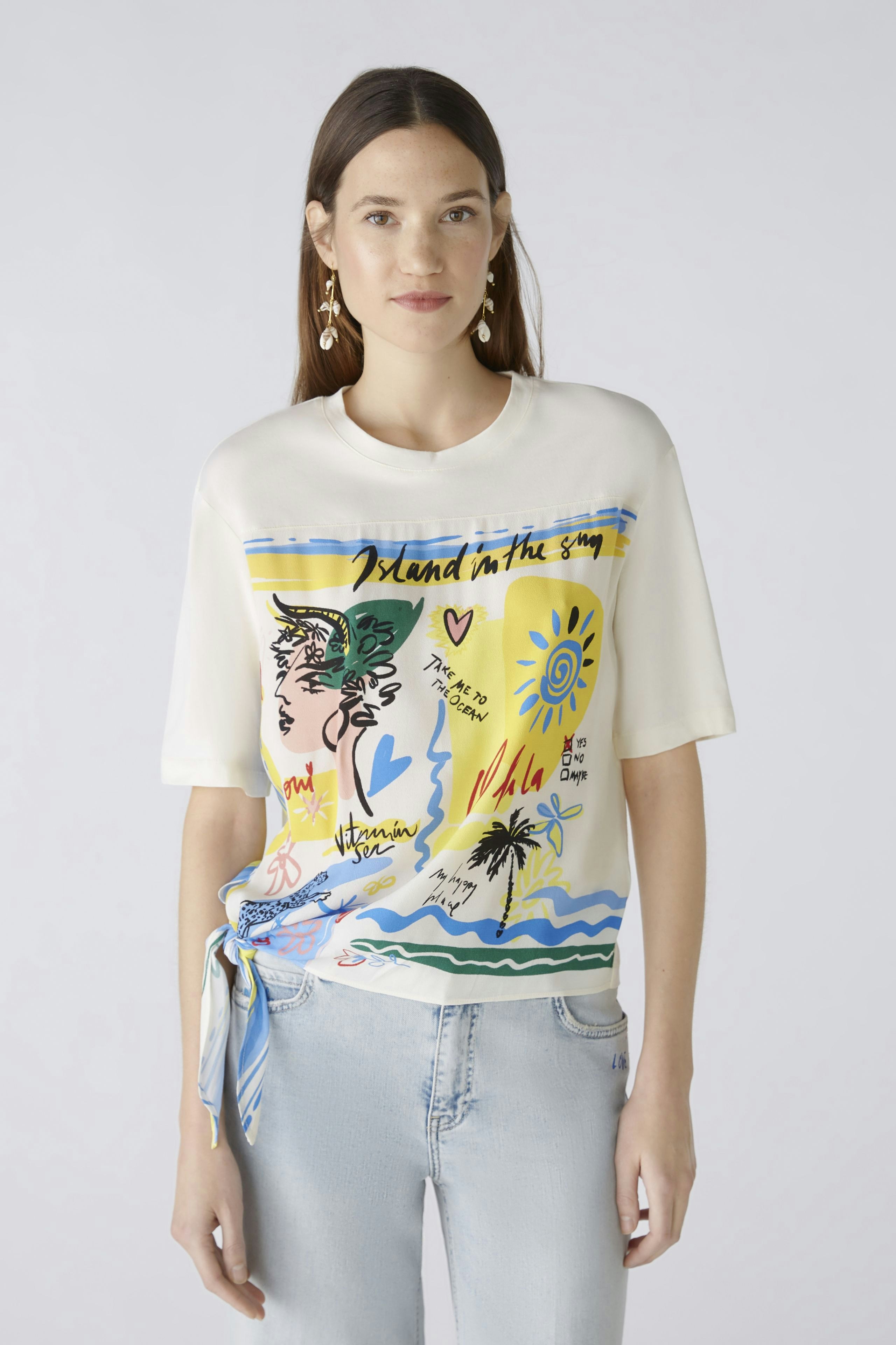 Bild 1 von Blouse shirt - cloud dancer in cloud dancer | Oui