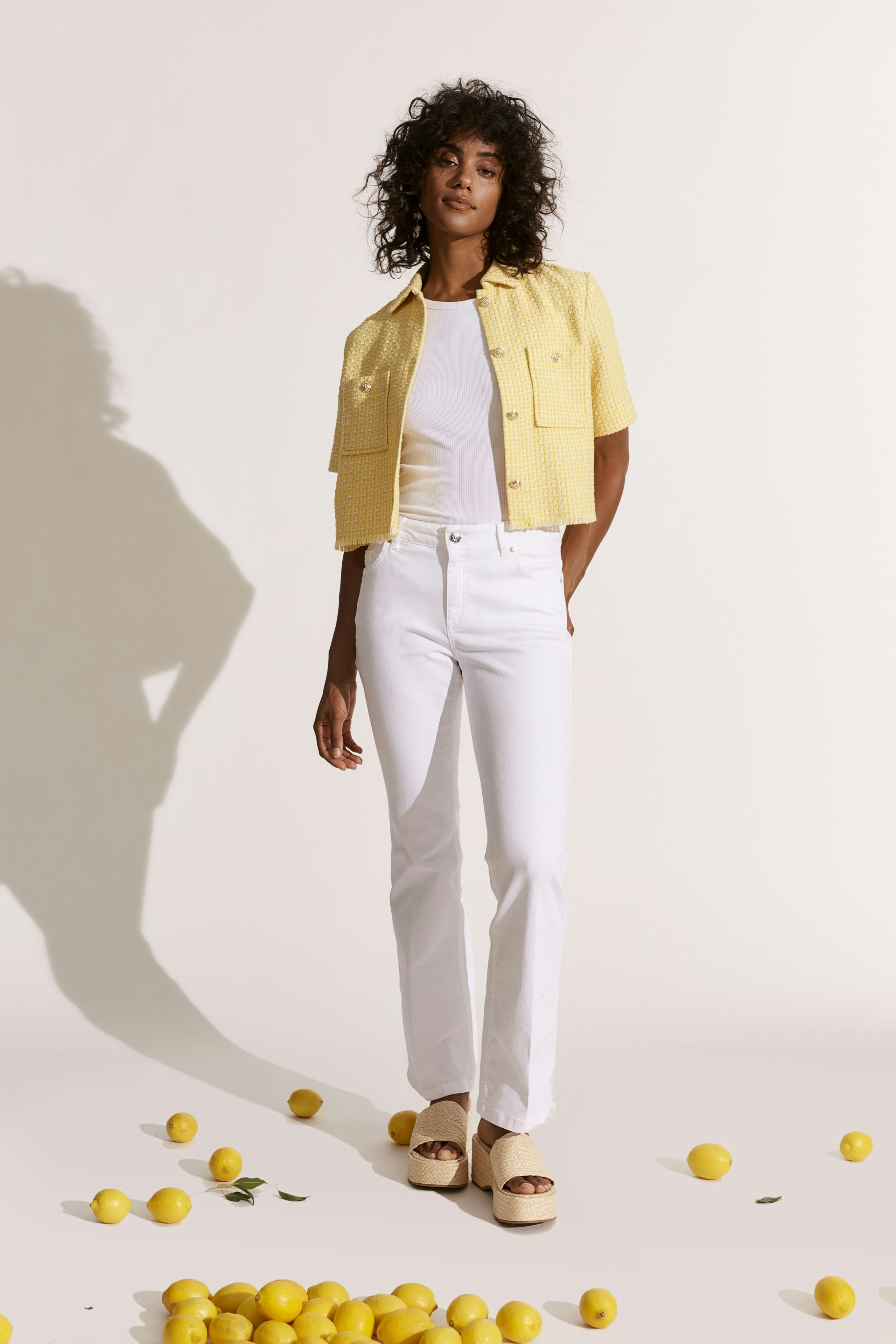 Bild 7 von Jacket - white yellow in white yellow | Oui