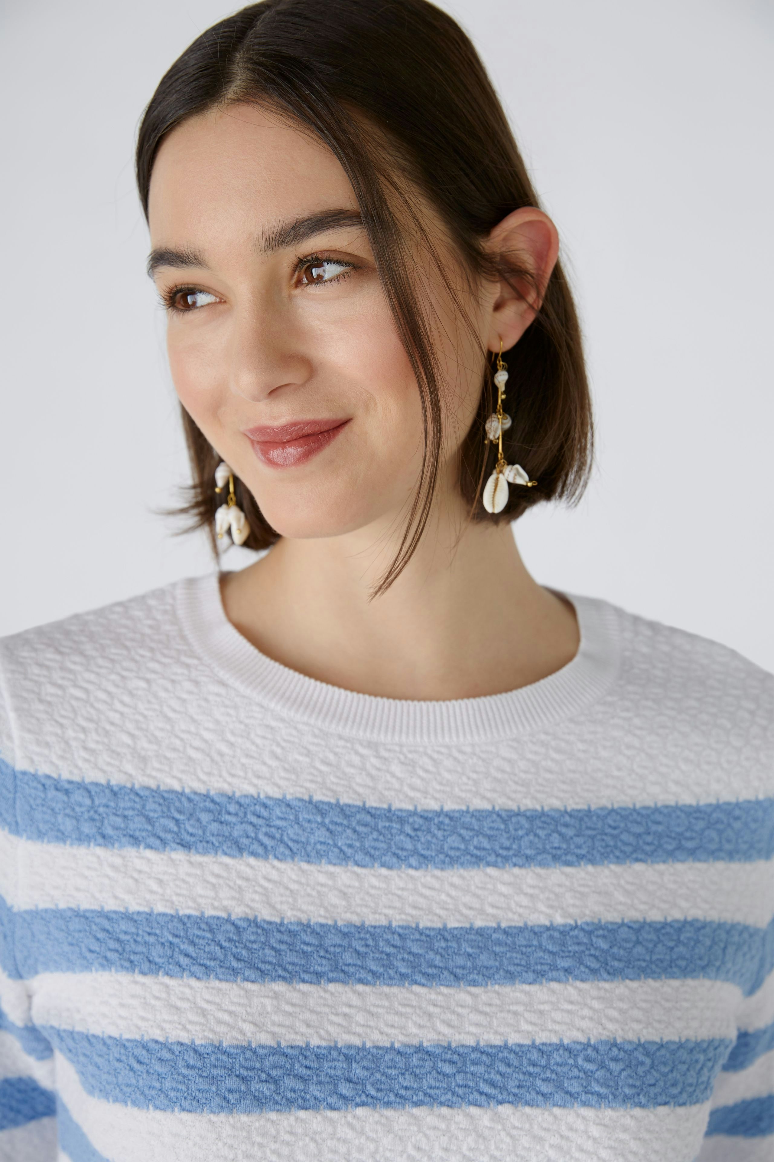 Bild 4 von Pullover - offwhite blue in offwhite blue | Oui