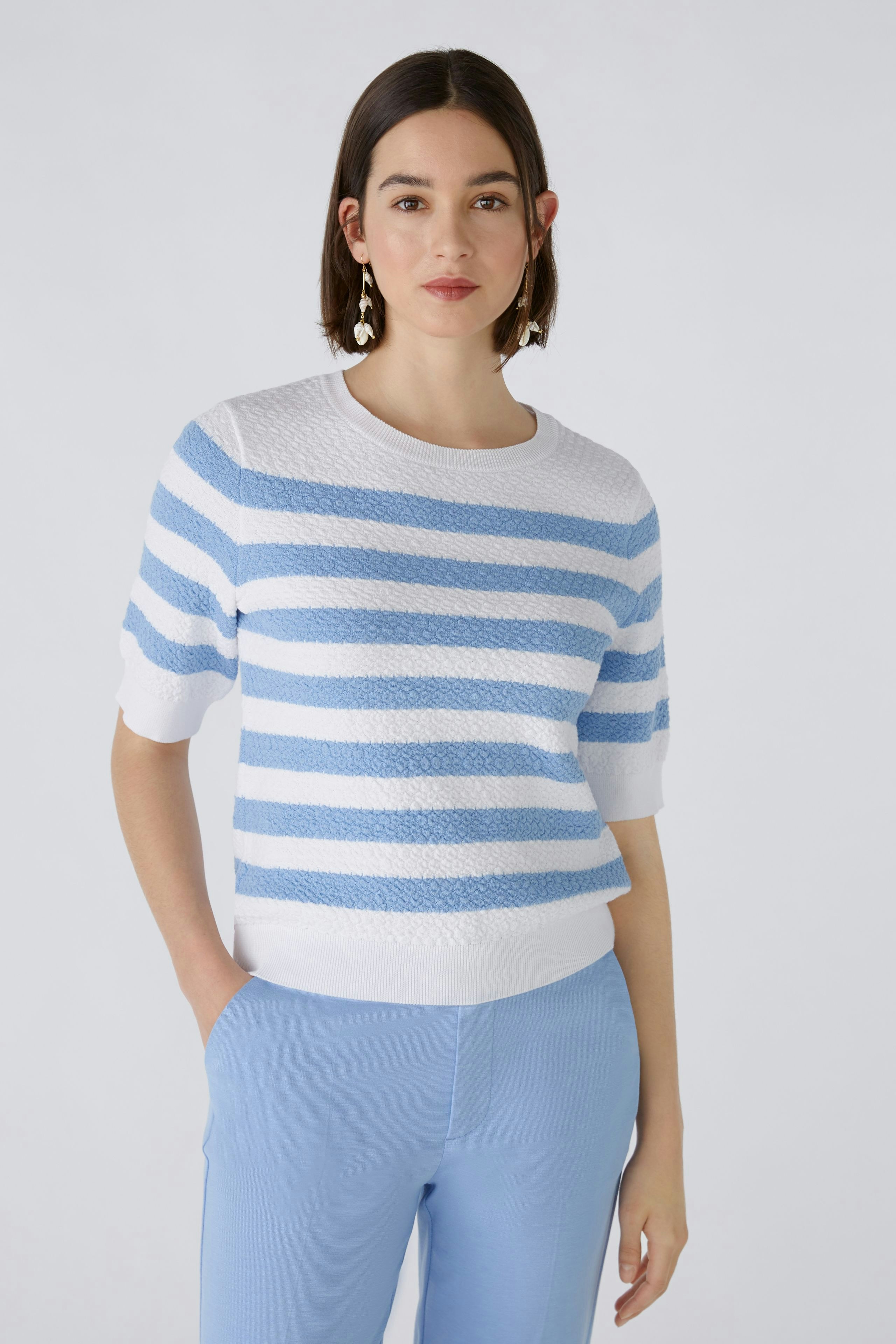 Bild 1 von Pullover - offwhite blue in offwhite blue | Oui