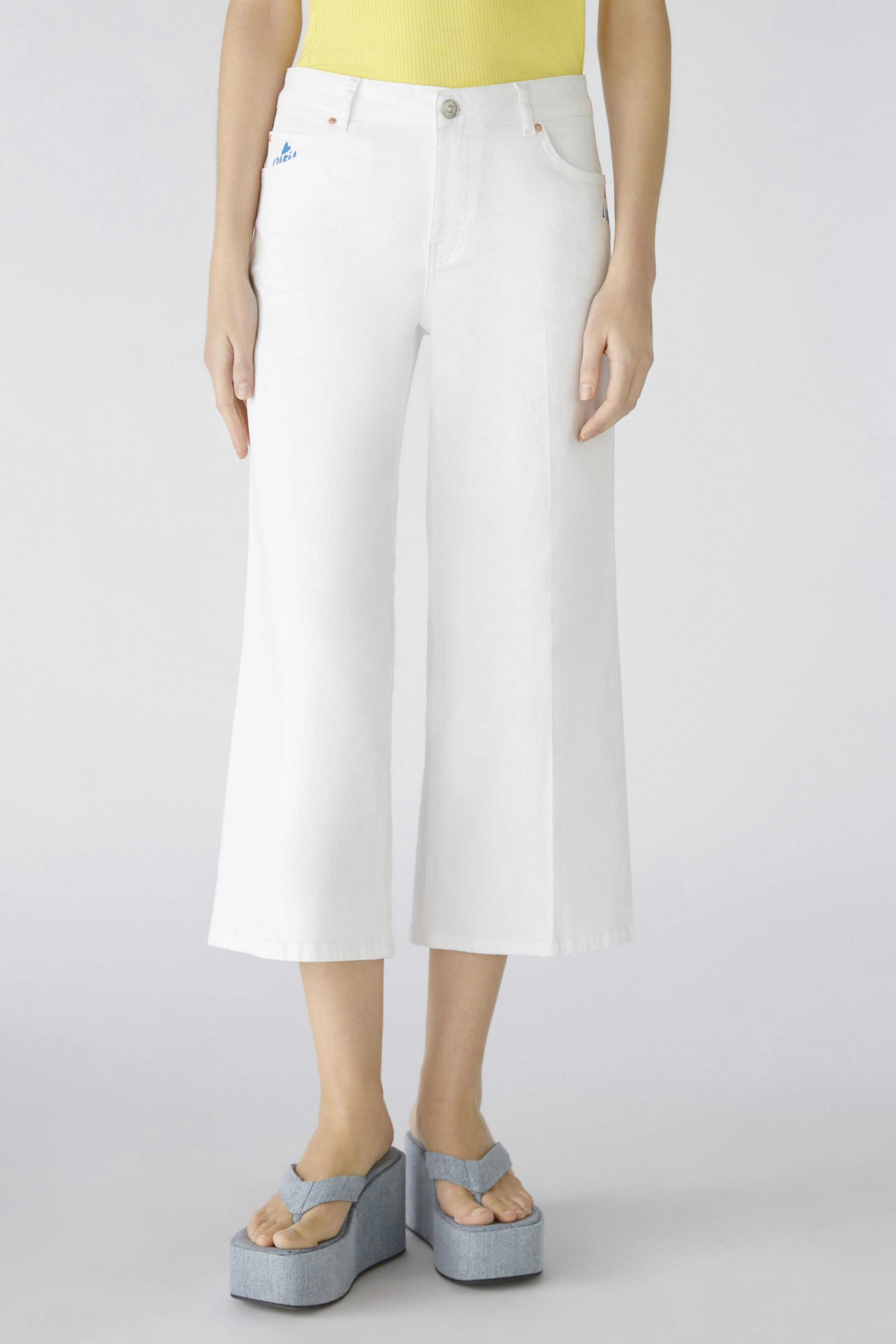 Bild 2 von WIDE LEG jeans - optic white in optic white | Oui