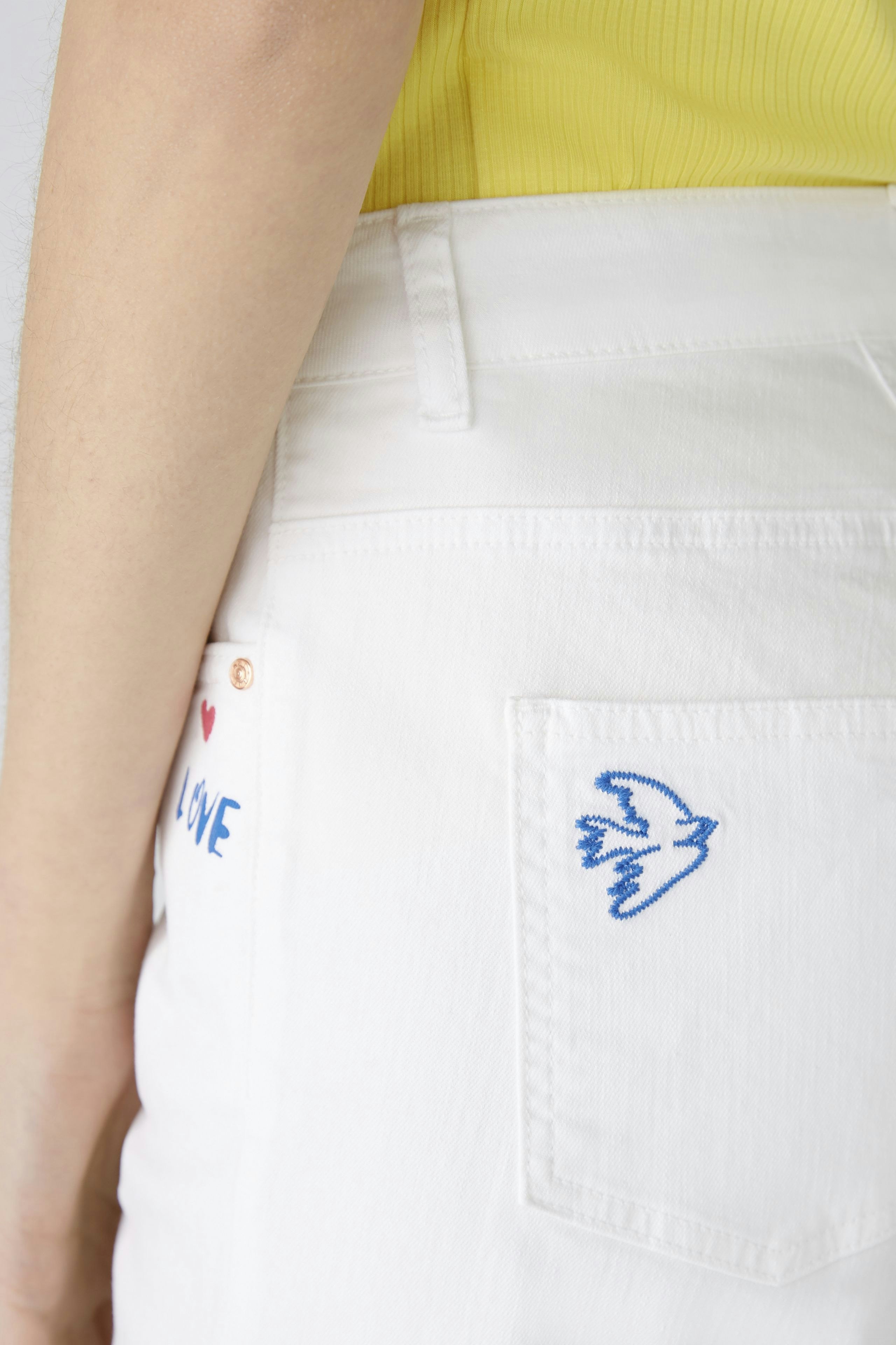 Bild 4 von WIDE LEG jeans - optic white in optic white | Oui