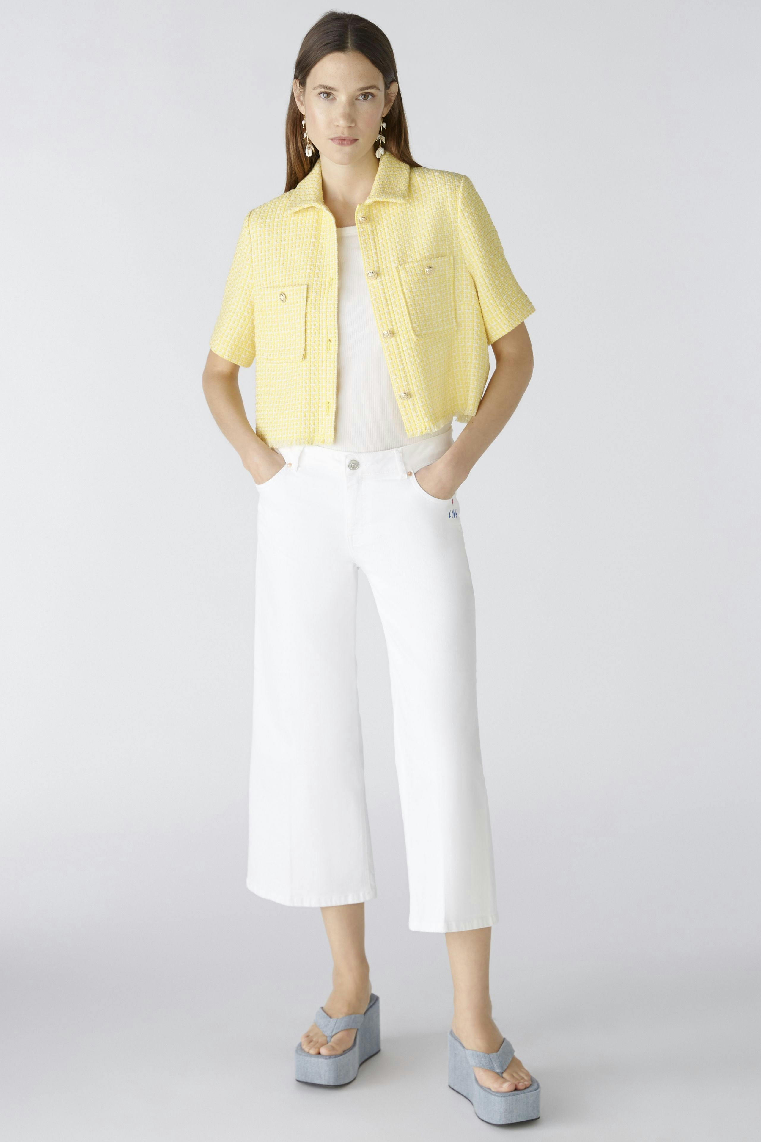 Bild 1 von WIDE LEG jeans - optic white in optic white | Oui