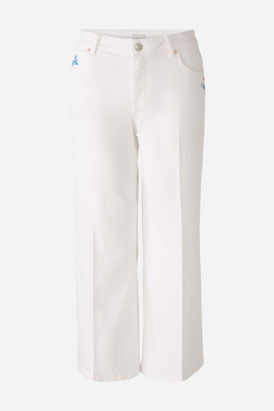 Jeans WIDE LEG - optic white