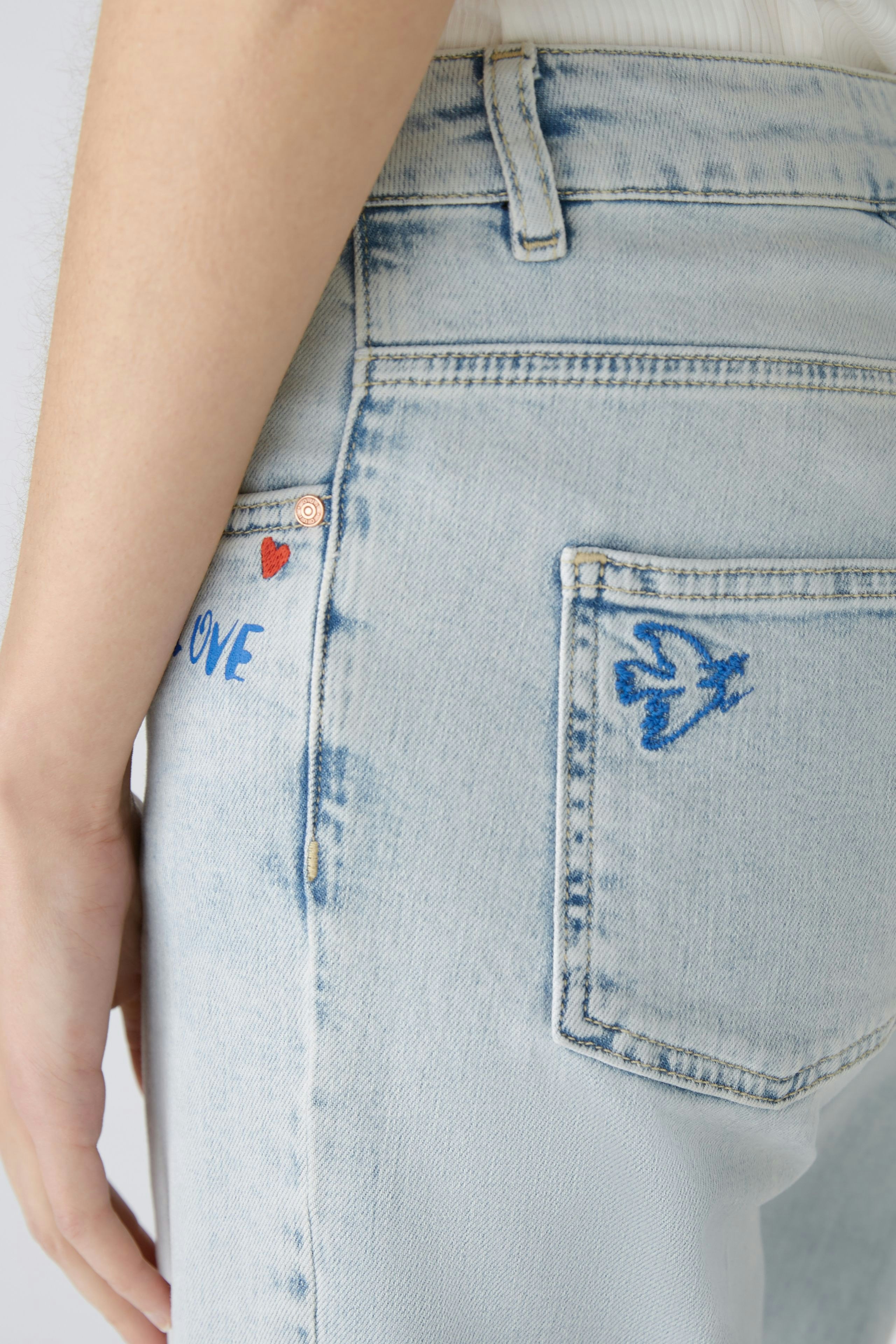 Bild 5 von Jeans WIDE LEG - blue denim in blue denim | Oui