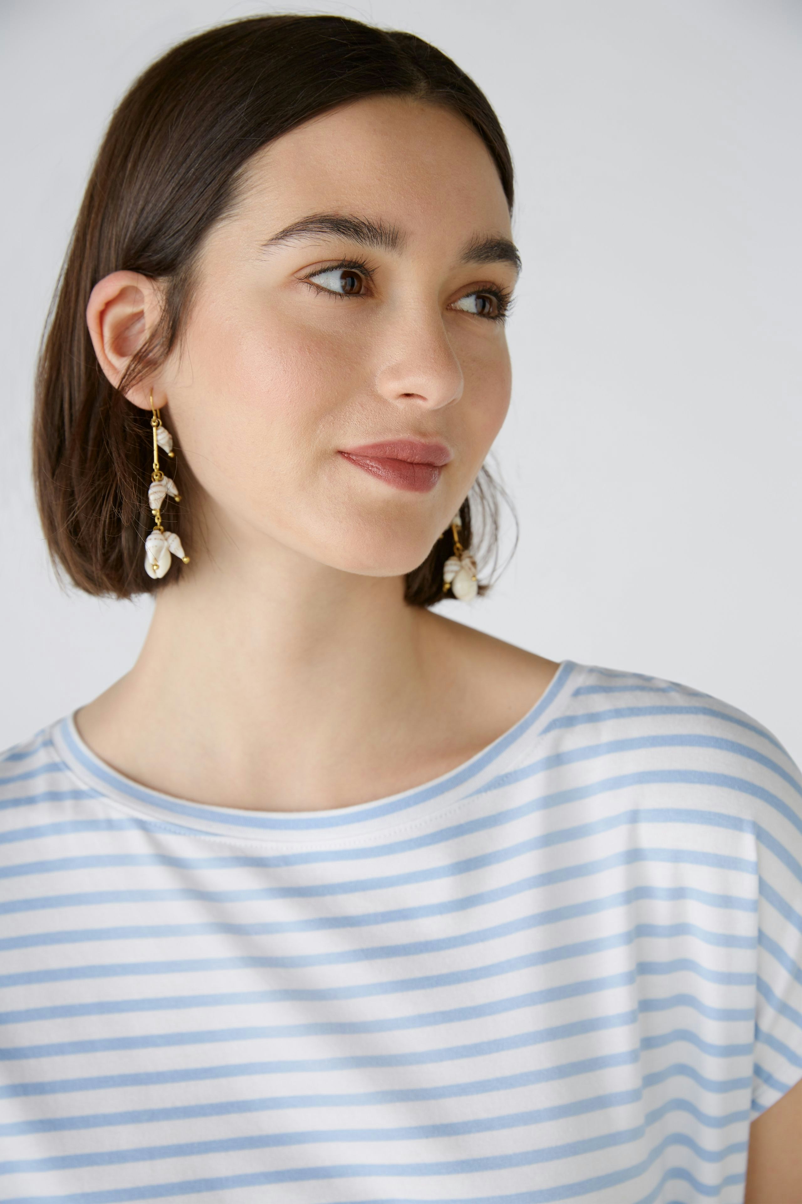 Bild 4 von Jersey dress - offwhite blue in offwhite blue | Oui