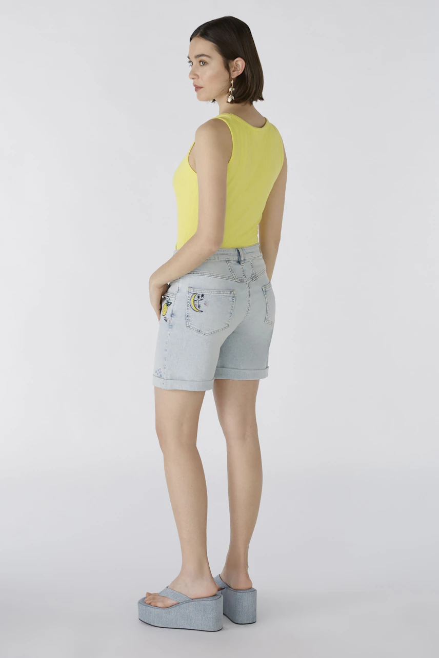 Bild 4 von Bermuda RELAXED - blue denim in blue denim | Oui