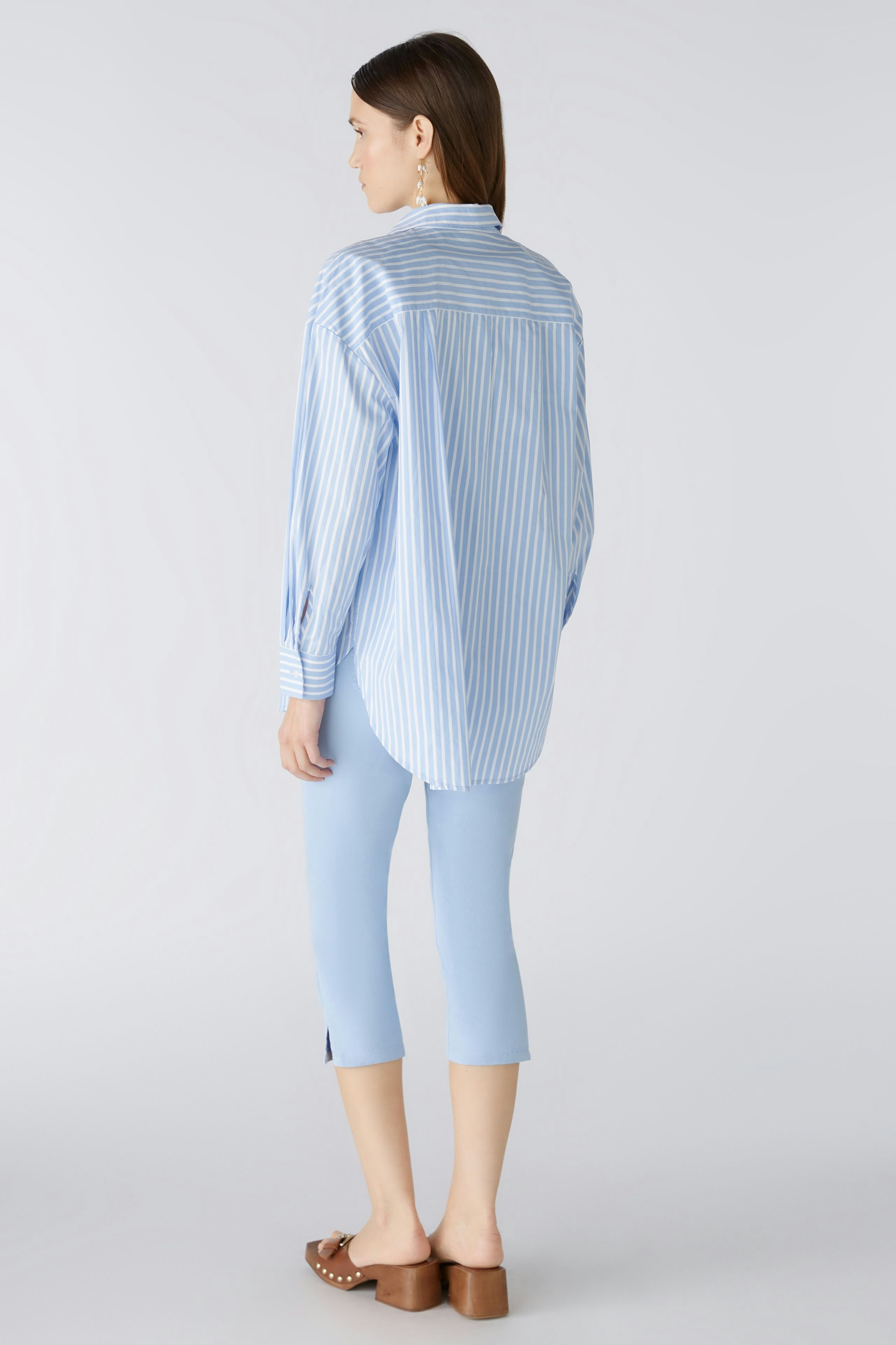 Bild 4 von Longblouse - light blue white in light blue white | Oui
