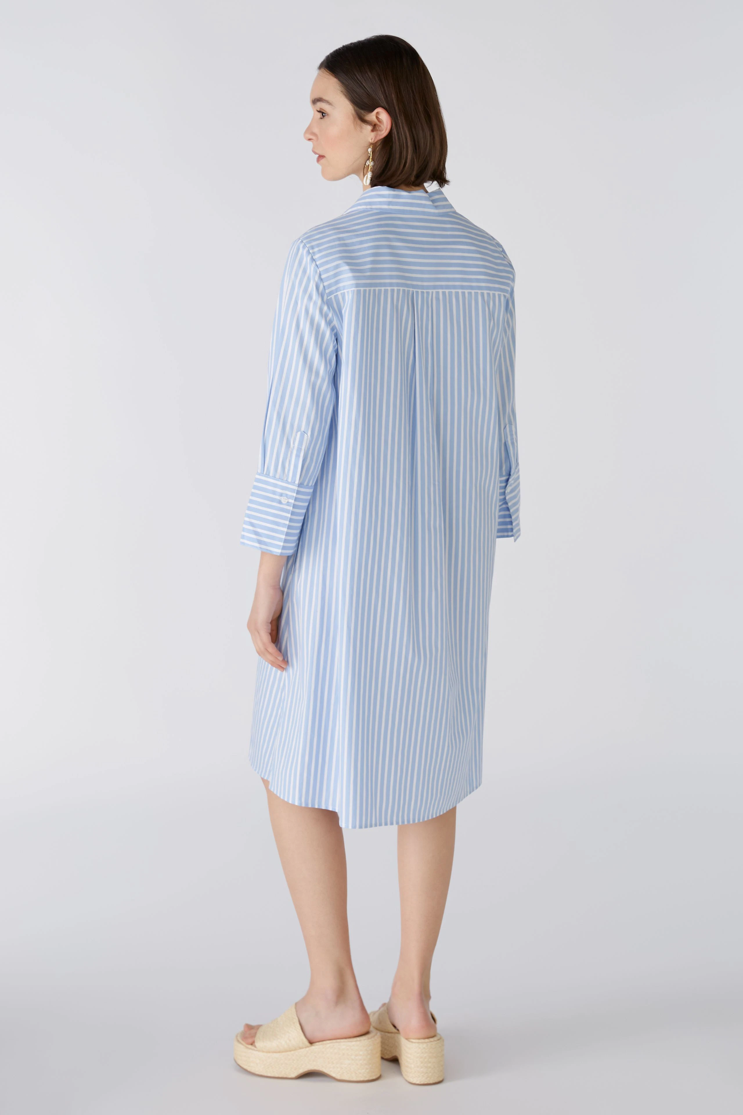 Image 3 of Shirt blouse dress - lightblue white in lightblue white | Oui