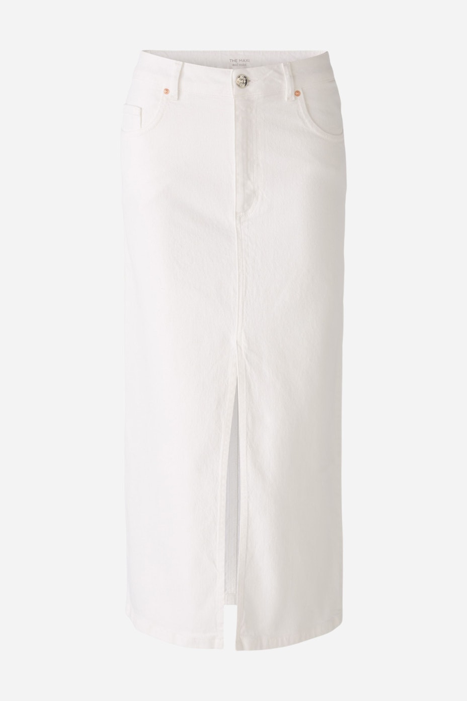 Jeansrock THE MAXI - optic white