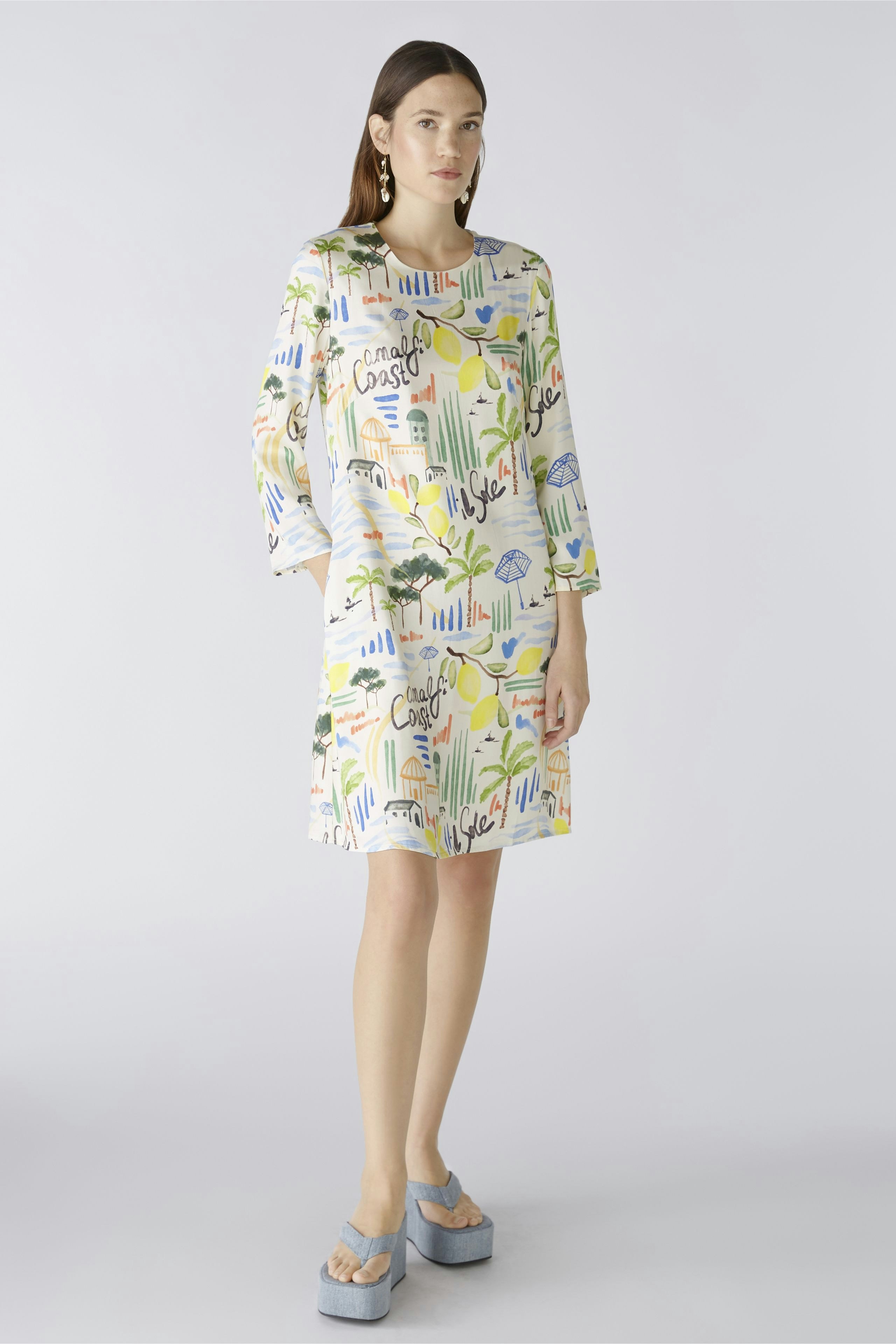 Bild 2 von Dress - white blue in white blue | Oui