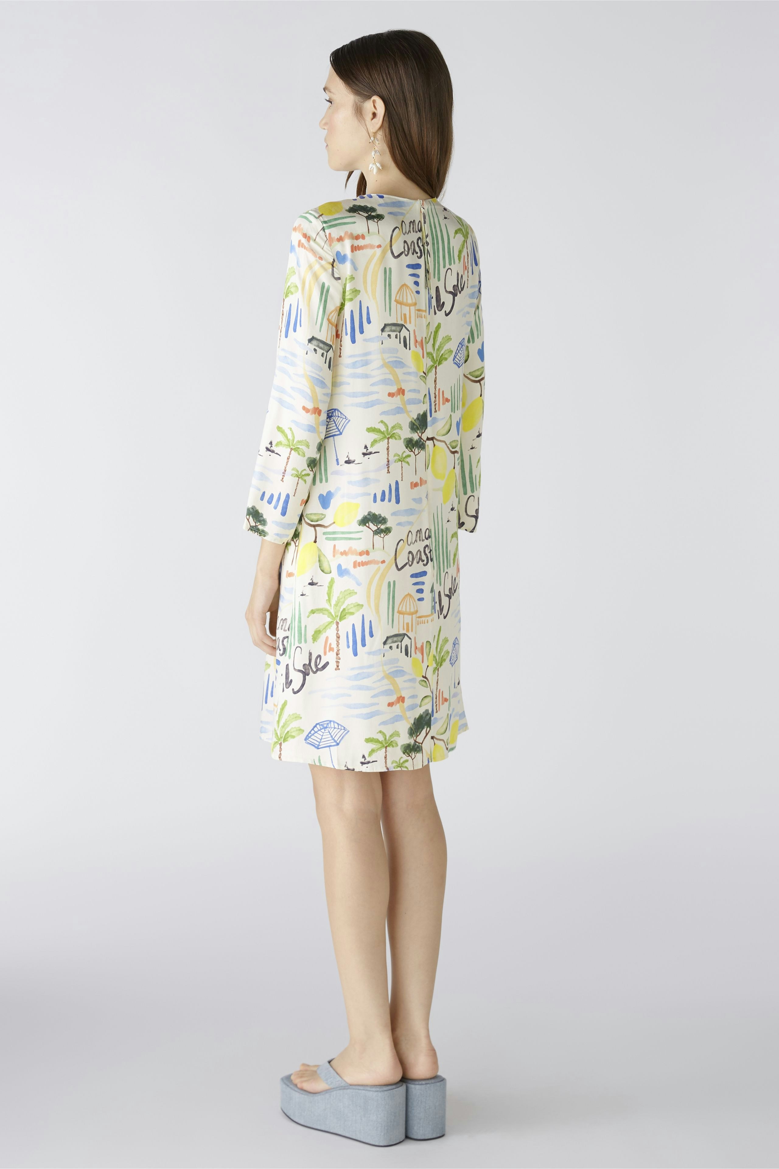 Bild 3 von Dress - white blue in white blue | Oui