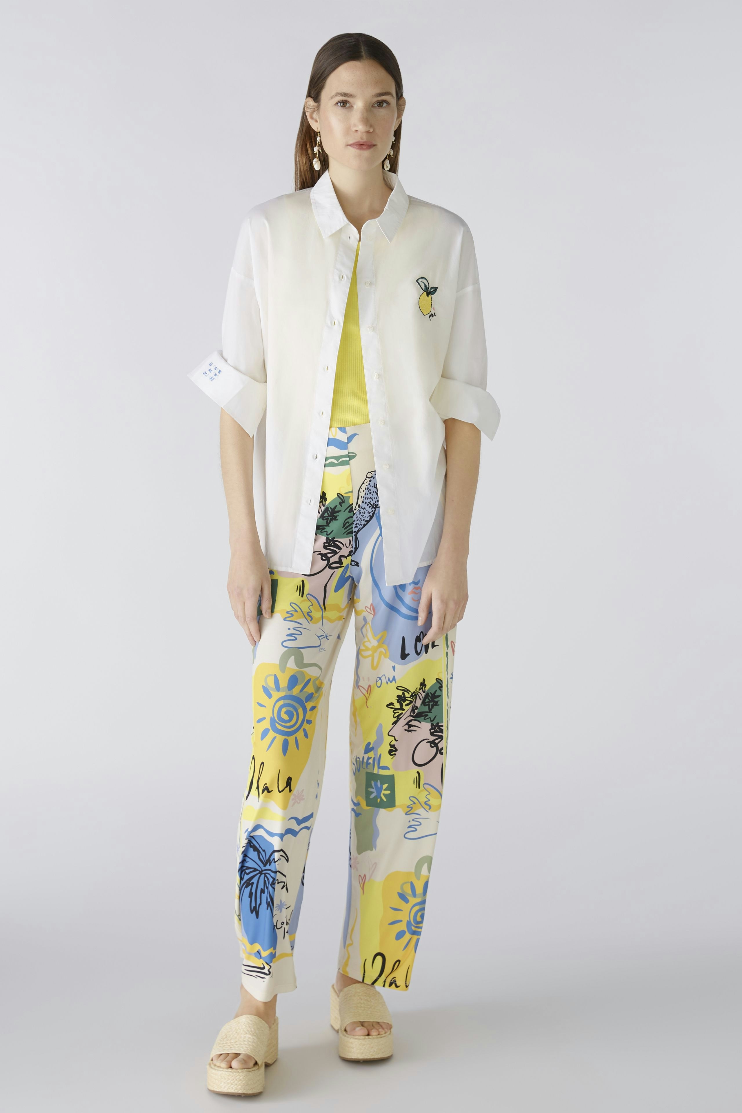 Bild 1 von Bluse - optic white in optic white | Oui