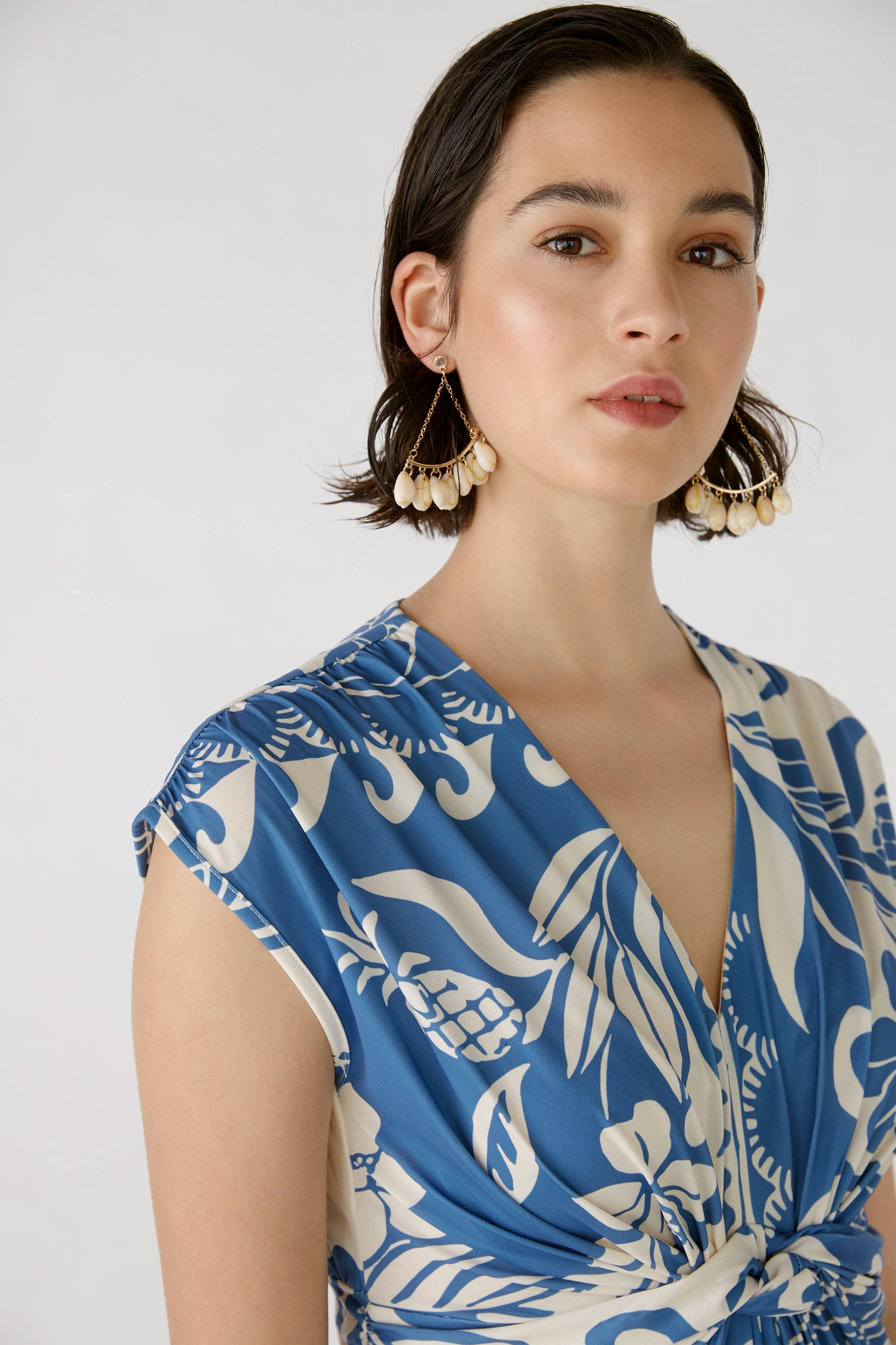 Bild 4 von Maxikleid - blue white in blue white | Oui