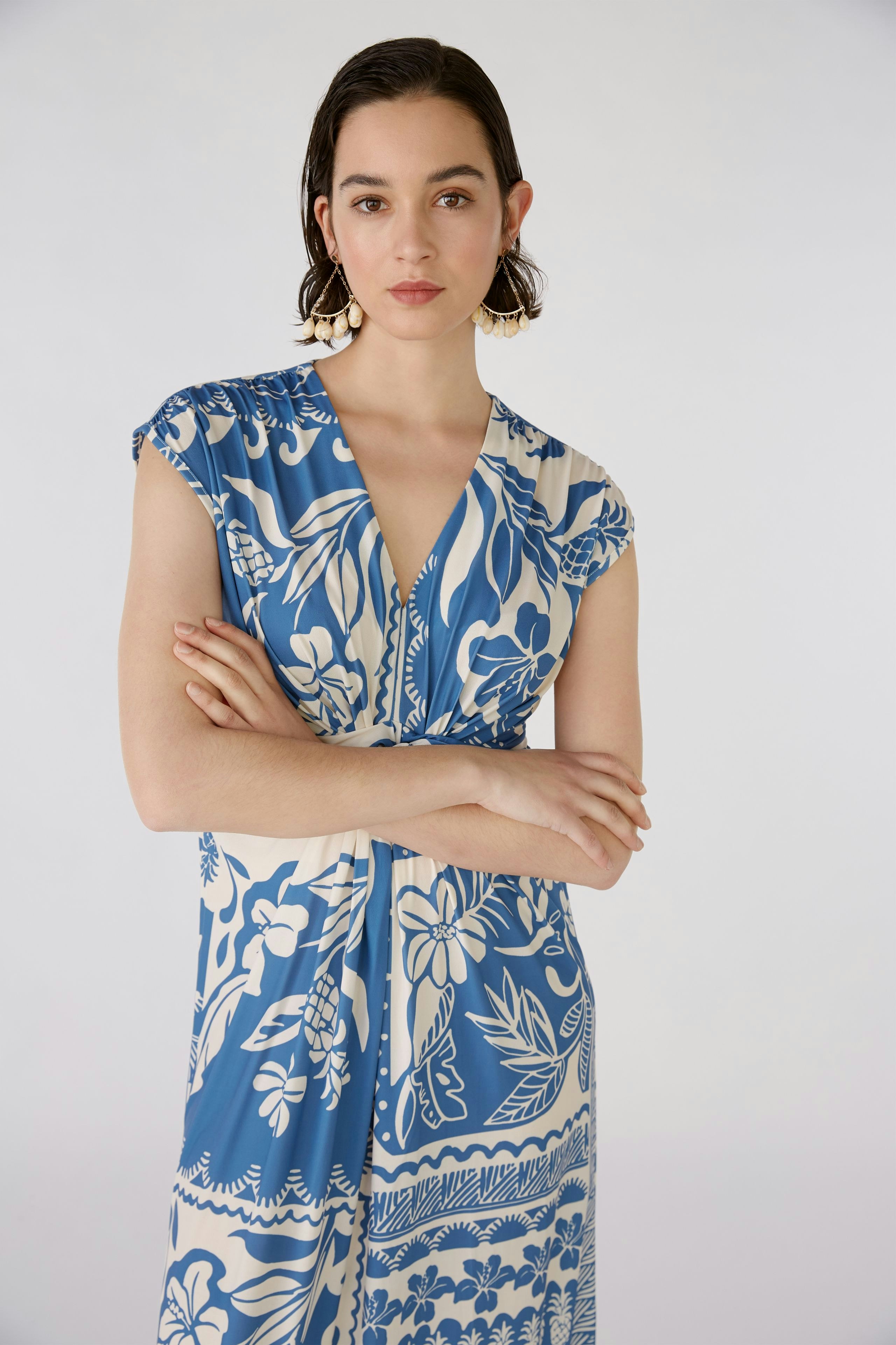 Bild 5 von Maxikleid - blue white in blue white | Oui