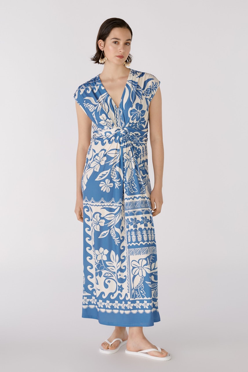 Bild 1 von Maxi dress - blue white in blue white | Oui