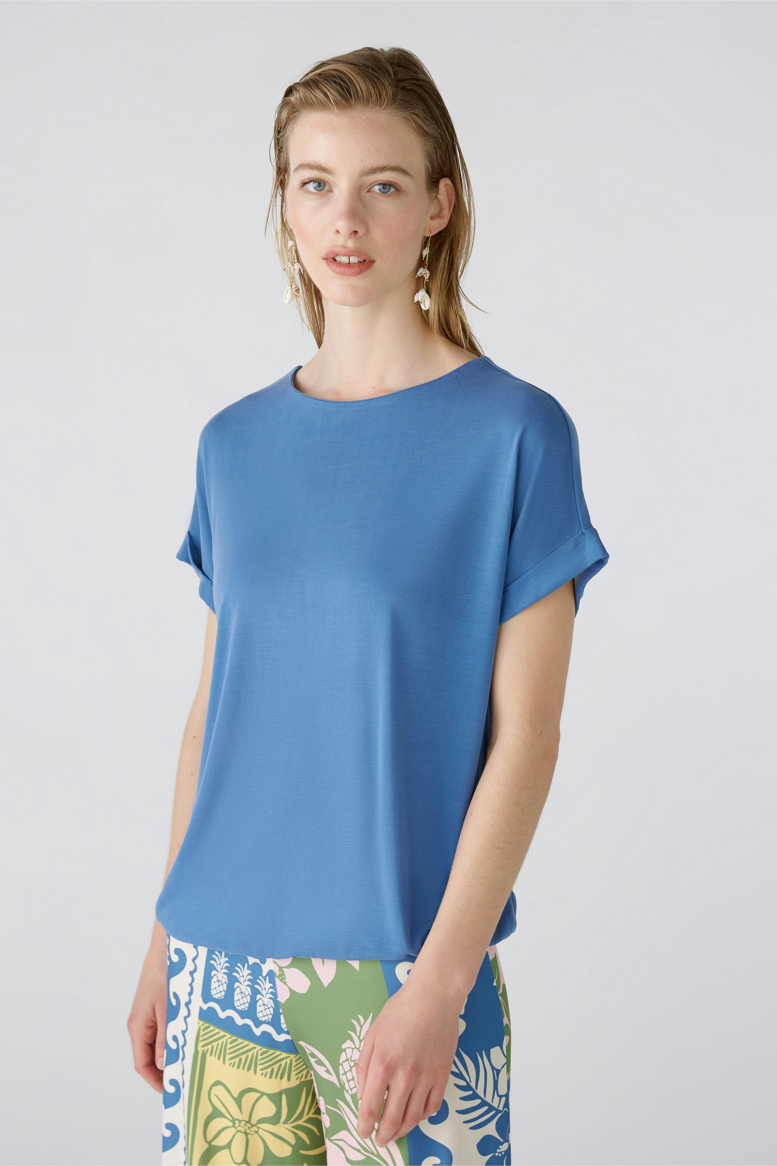 Bild 1 von T-shirt - bright cobalt in bright cobalt | Oui