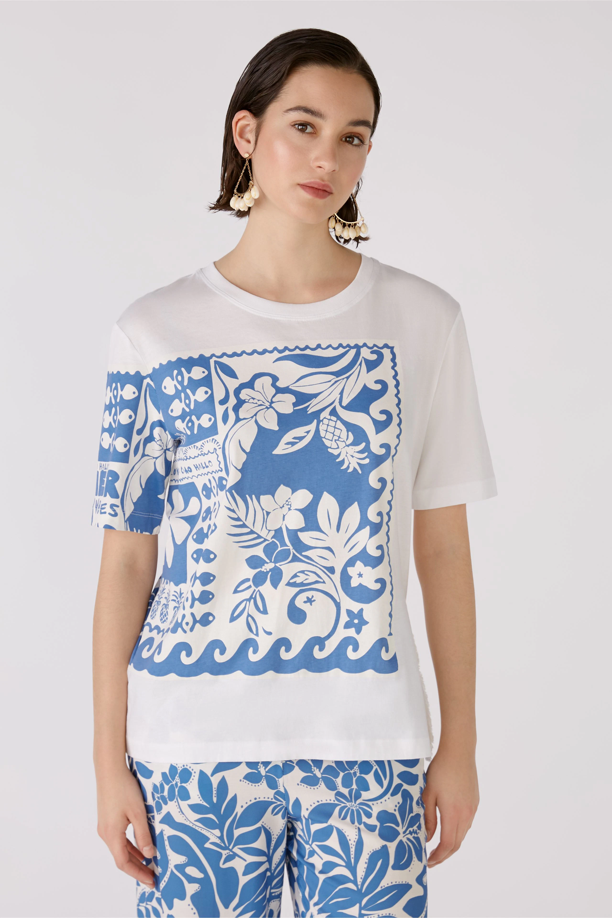 Bild 2 von T-Shirt - optic white in optic white | Oui