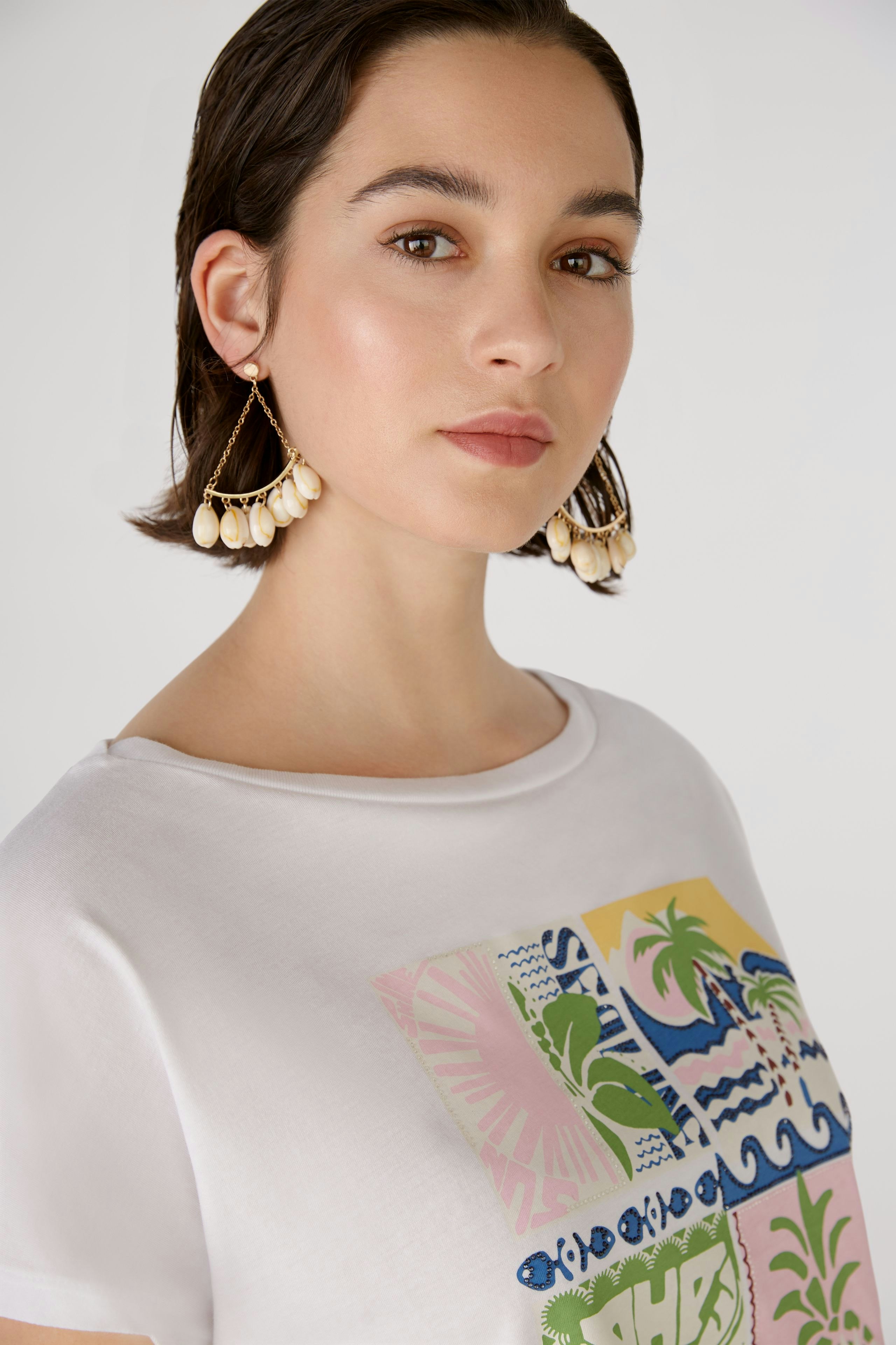 Bild 4 von T-Shirt - optic white in optic white | Oui