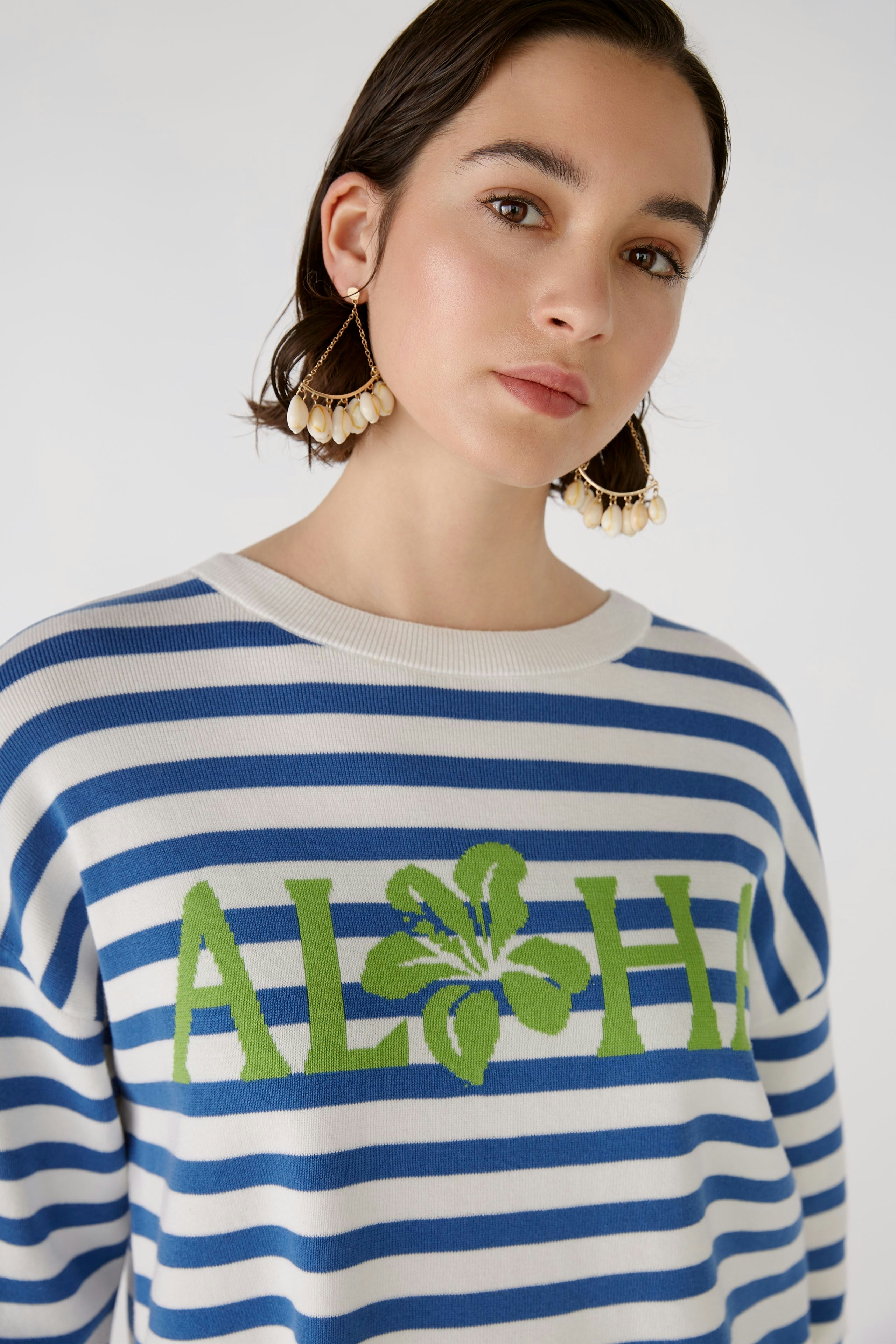 Bild 1 von Pullover - white blue in white blue | Oui