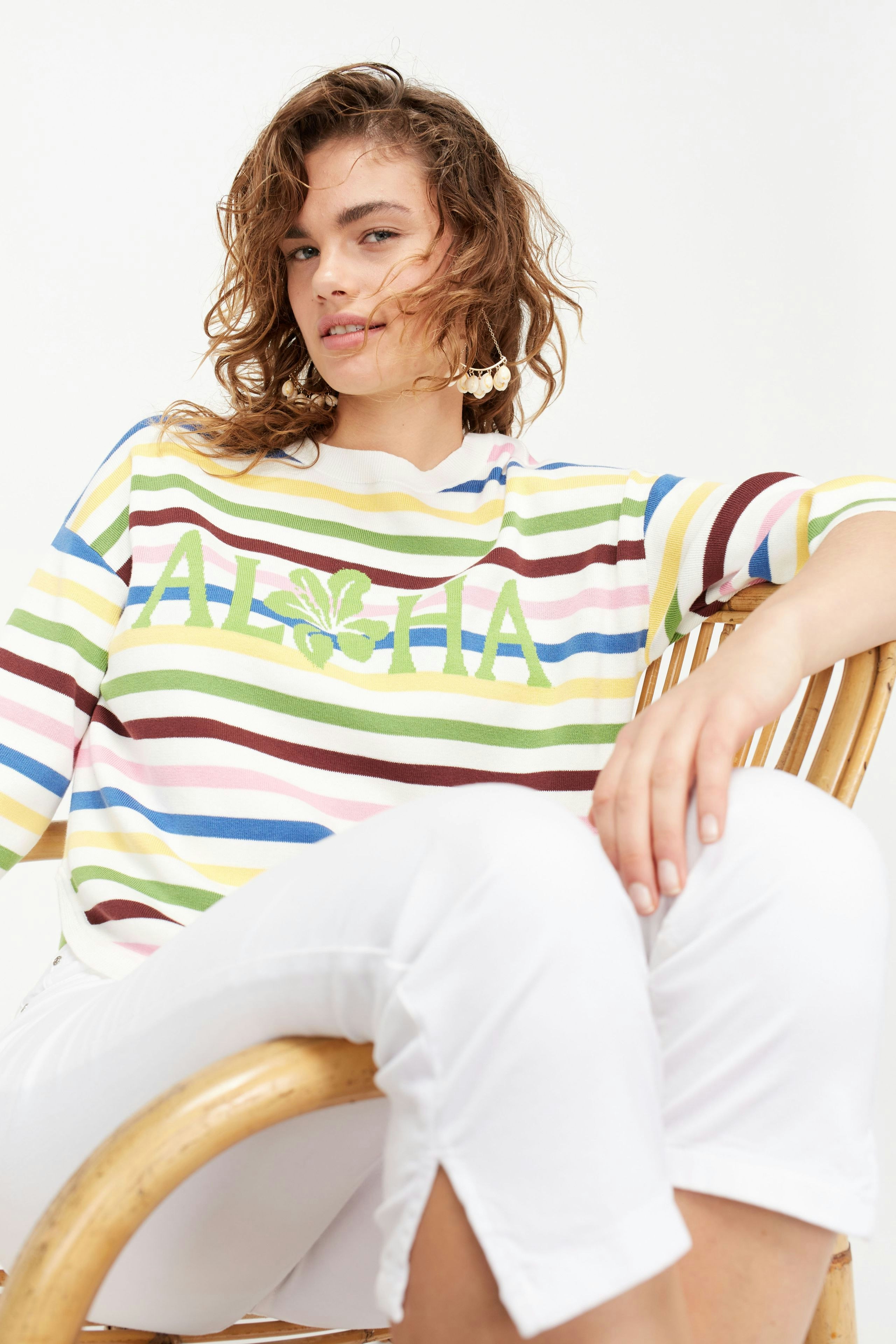 Bild 6 von pullover - blue green in blue green | Oui