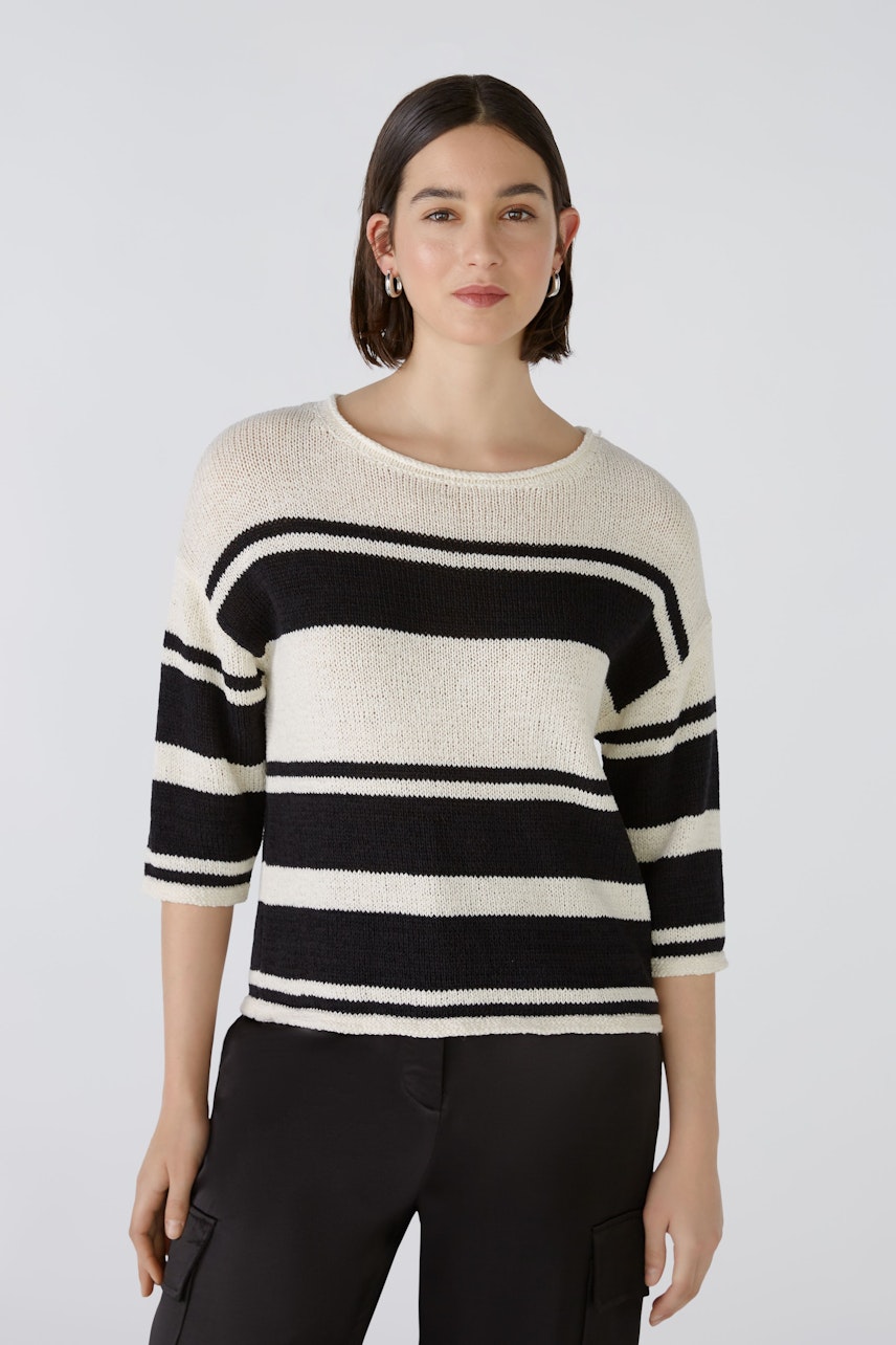 Bild 2 von Pullover - offwhite black in offwhite black | Oui