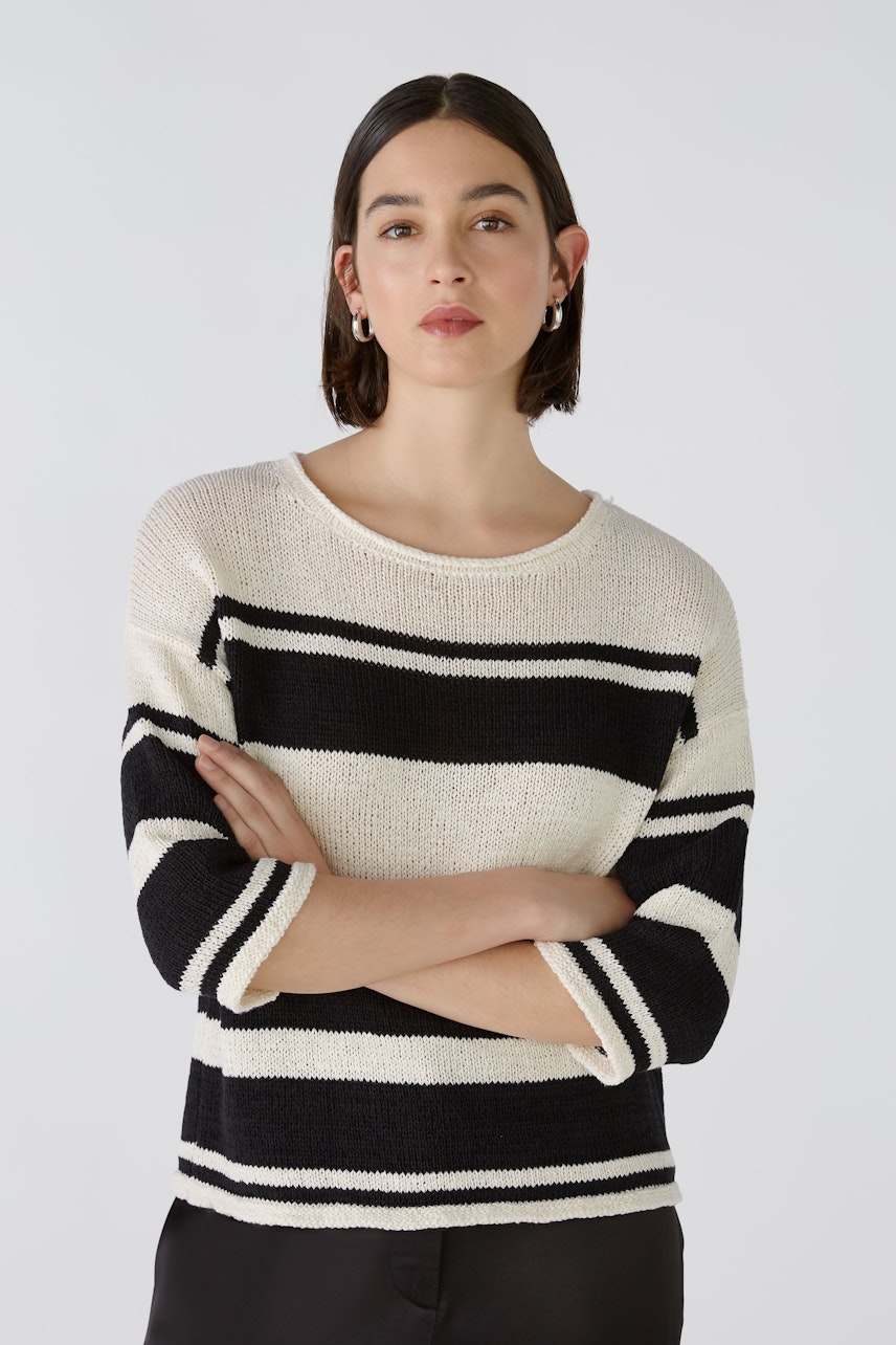 Bild 5 von Pullover - offwhite black in offwhite black | Oui