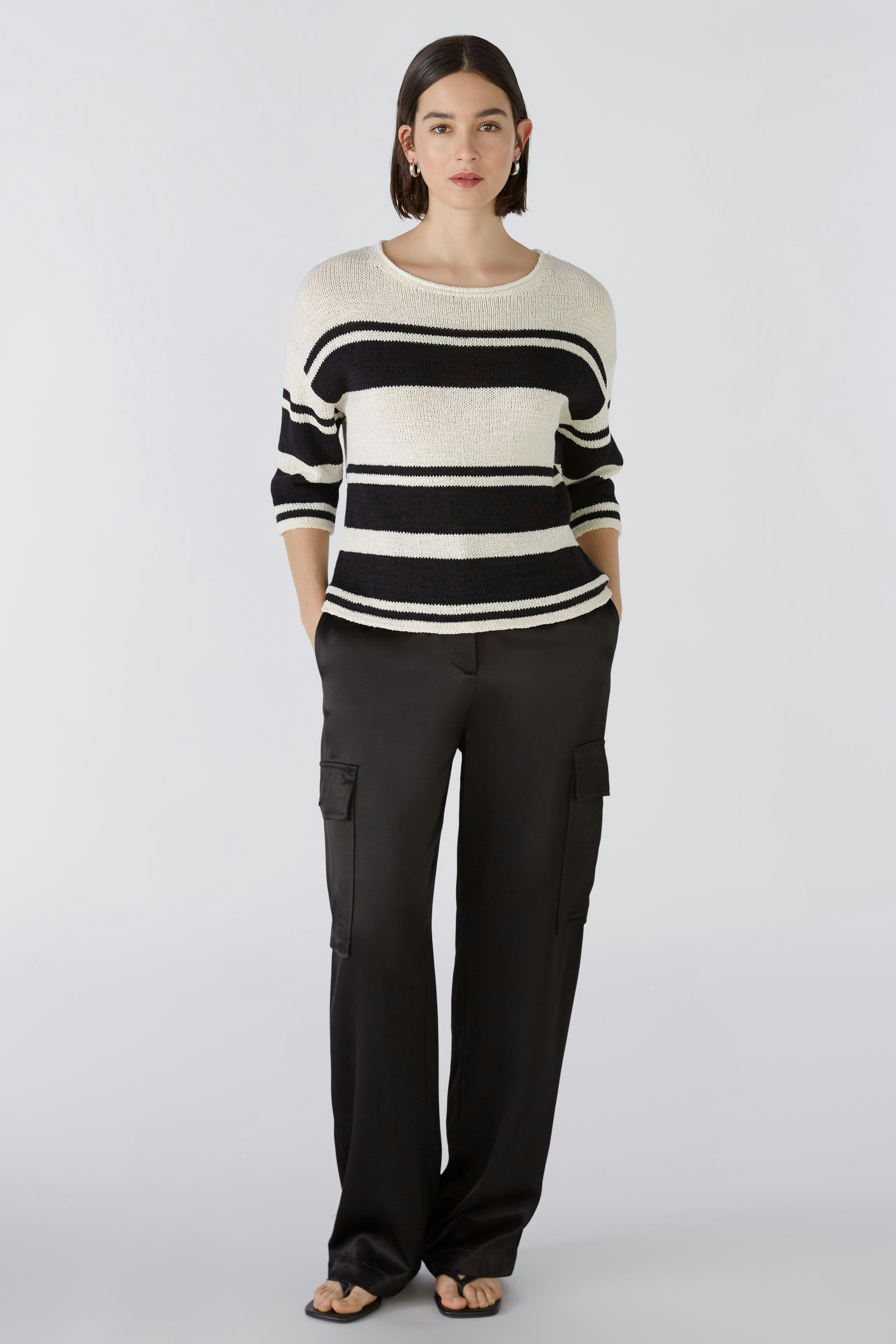 Bild 1 von Pullover - offwhite black in offwhite black | Oui