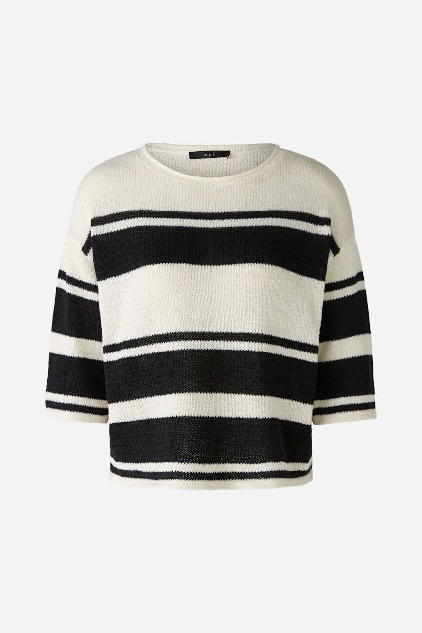 Bild 7 von Pullover - offwhite black in offwhite black | Oui