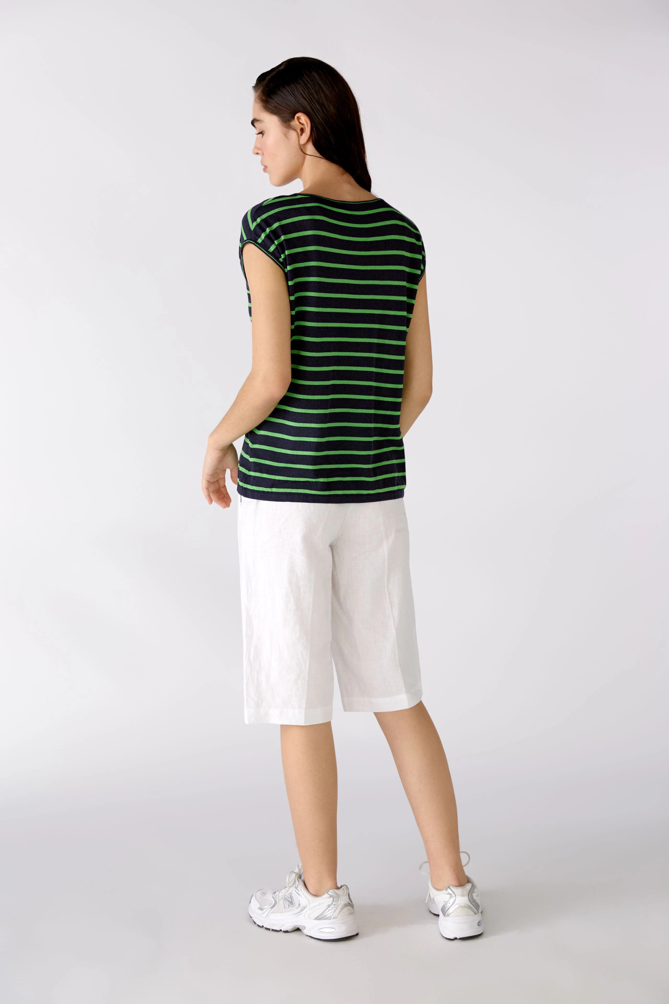 Bild 4 von Kurzarmpullover - darkblue green in darkblue green | Oui