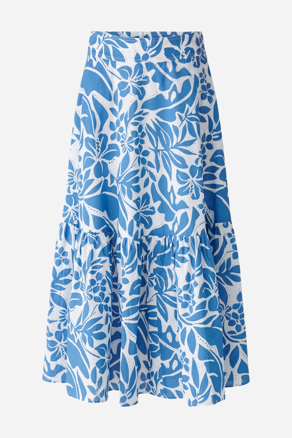 Maxi skirt - blue white