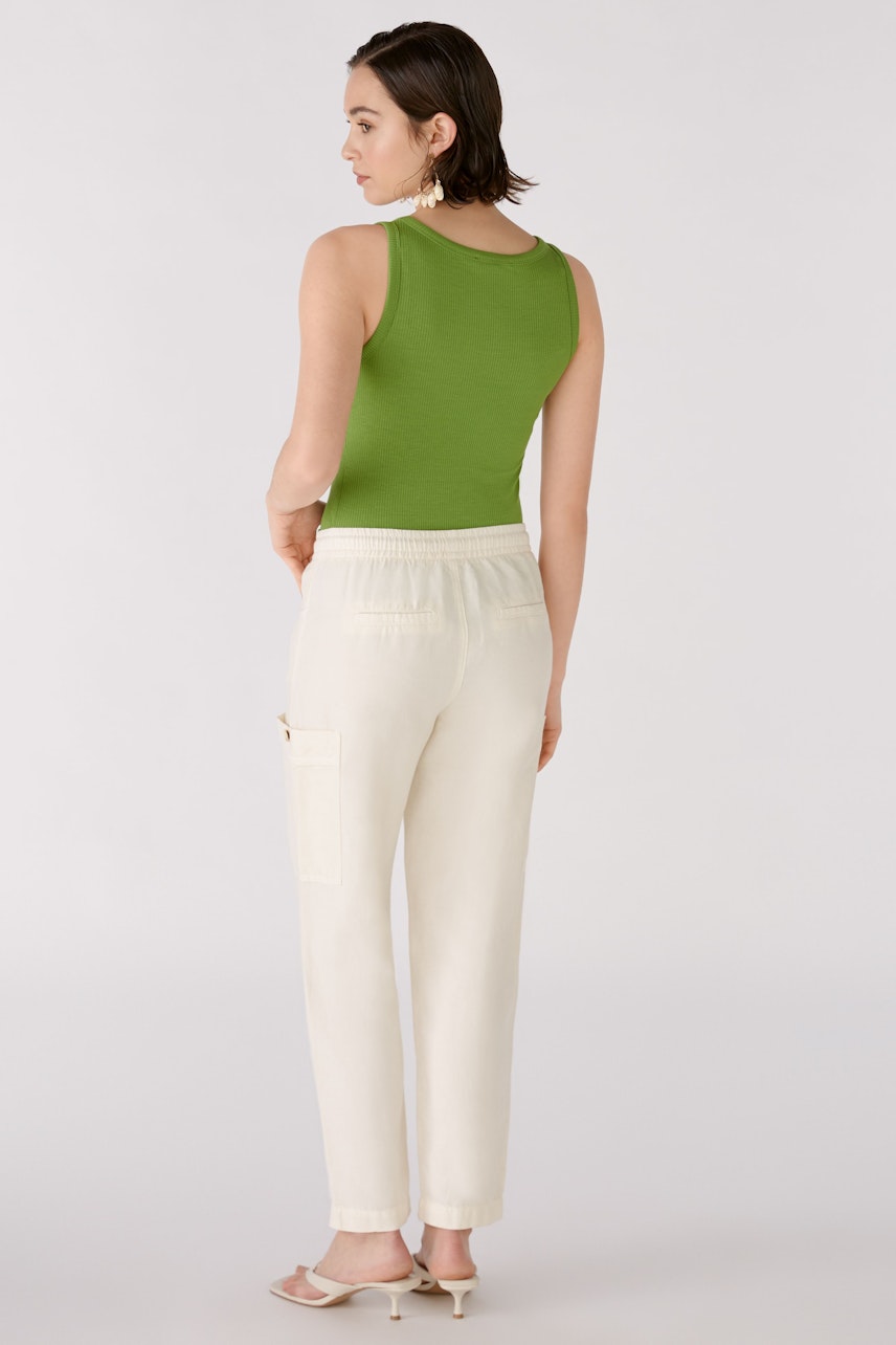 Bild 3 von Cargo trousers - eggnog in eggnog | Oui