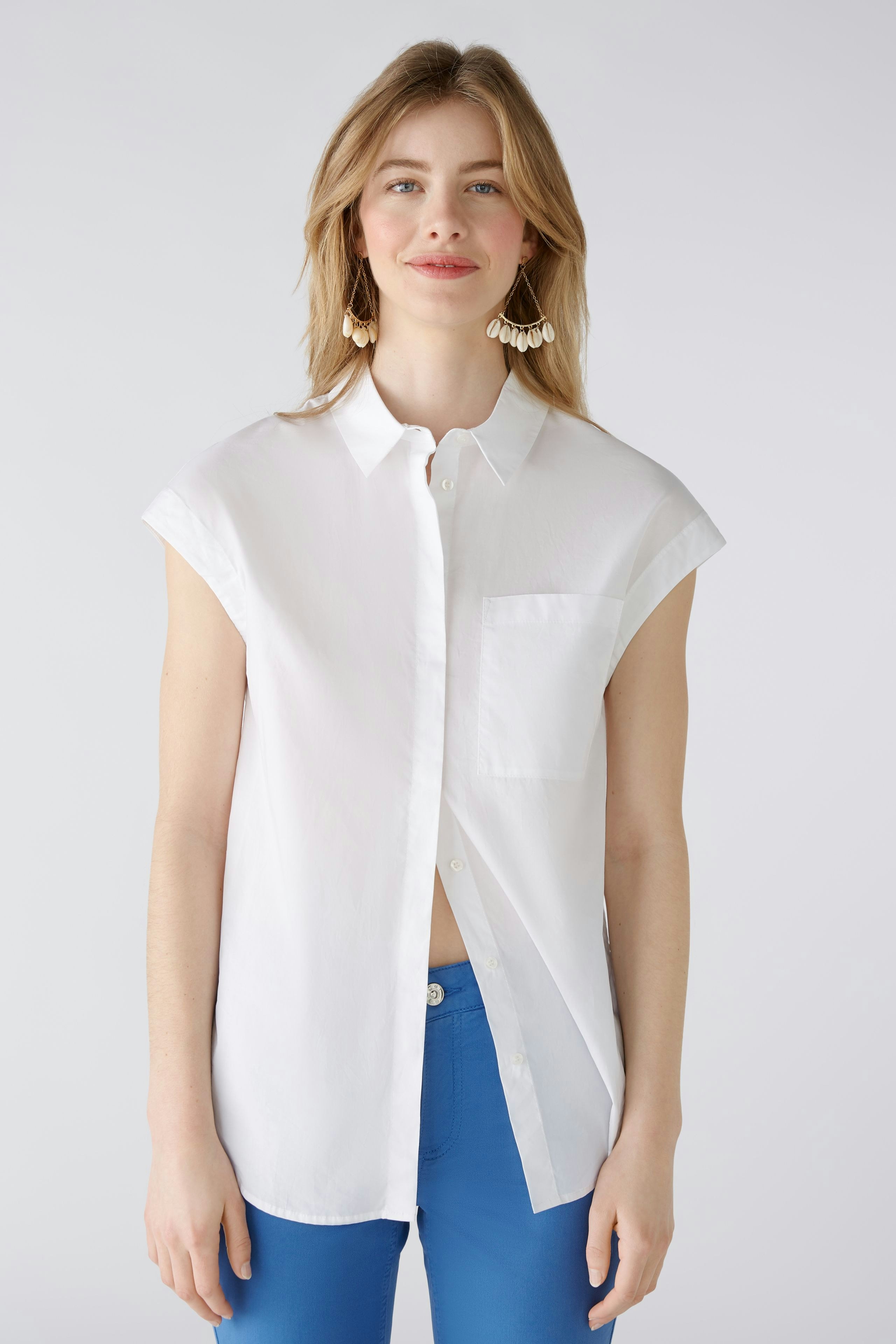 Bild 2 von Blouse - optic white in optic white | Oui